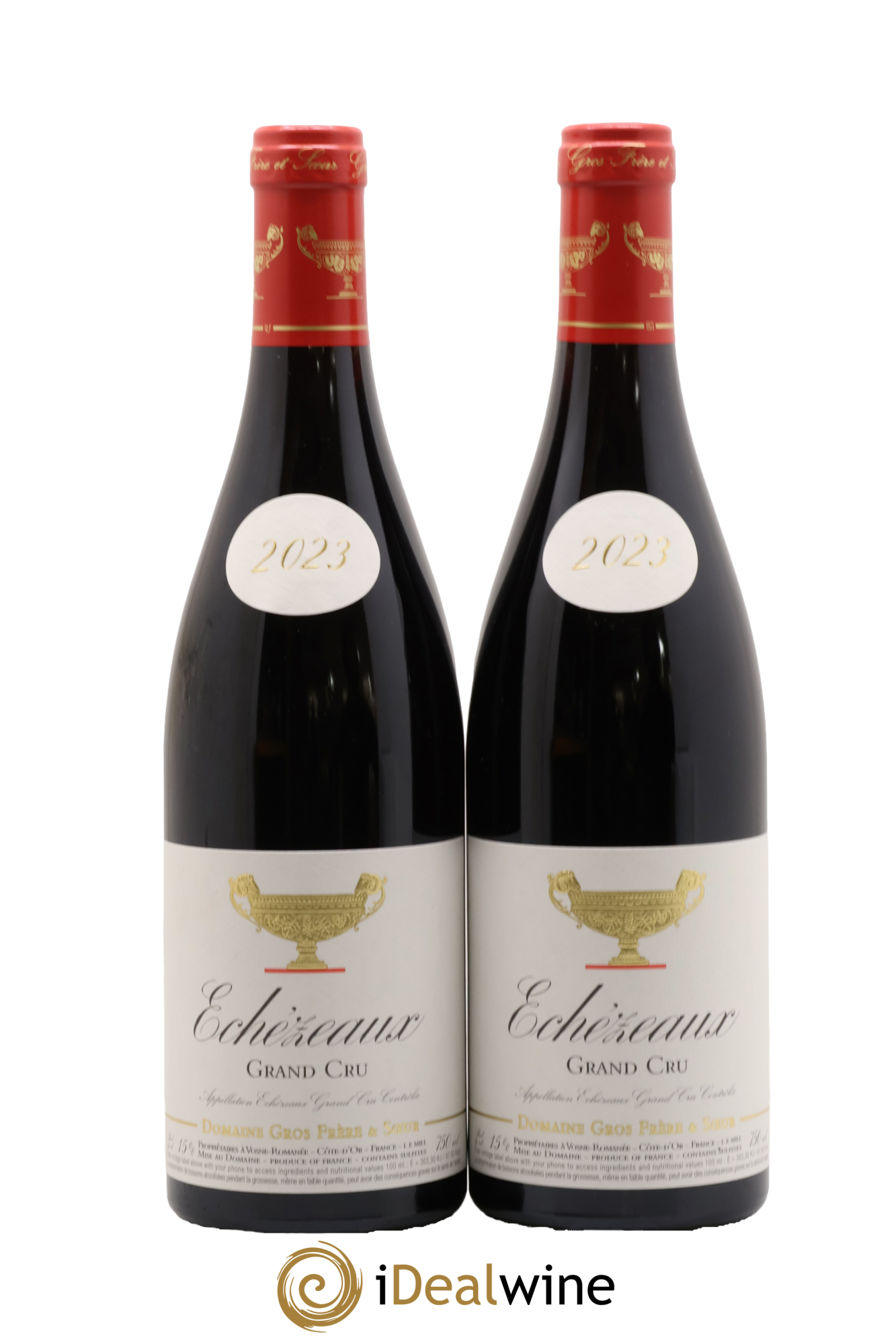 Echezeaux Grand Cru Gros Frère & Soeur 2023 - Lot de 2 bouteilles - 0