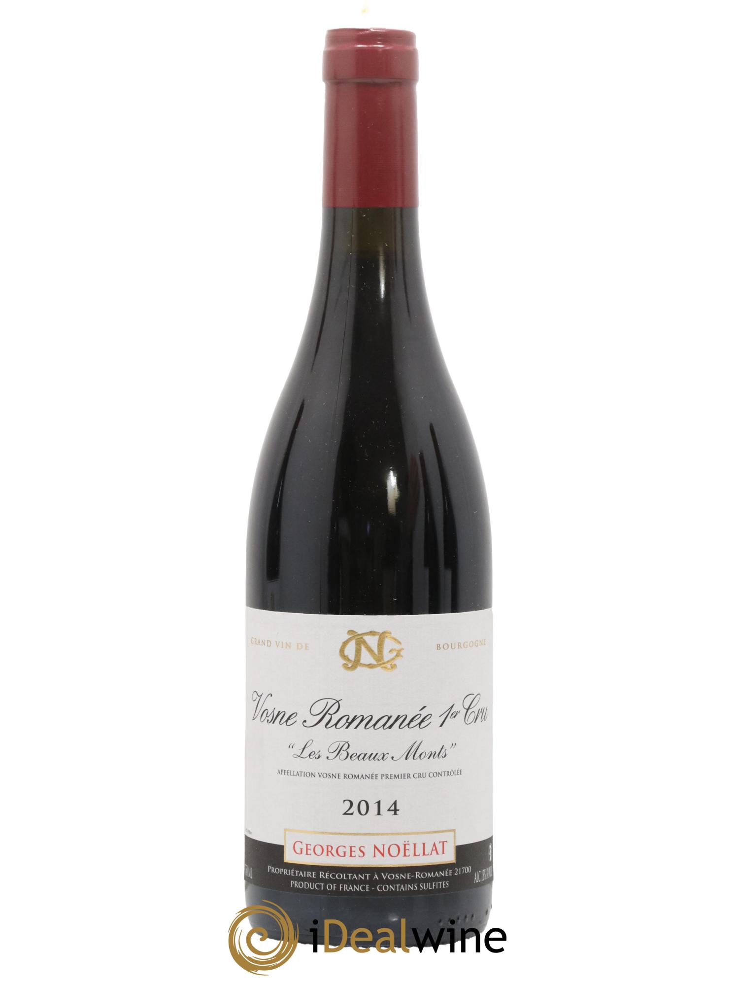 Vosne-Romanée 1er Cru Les Beaux Monts Georges Noëllat (Domaine) 2014 - Lot de 1 bouteille - 0