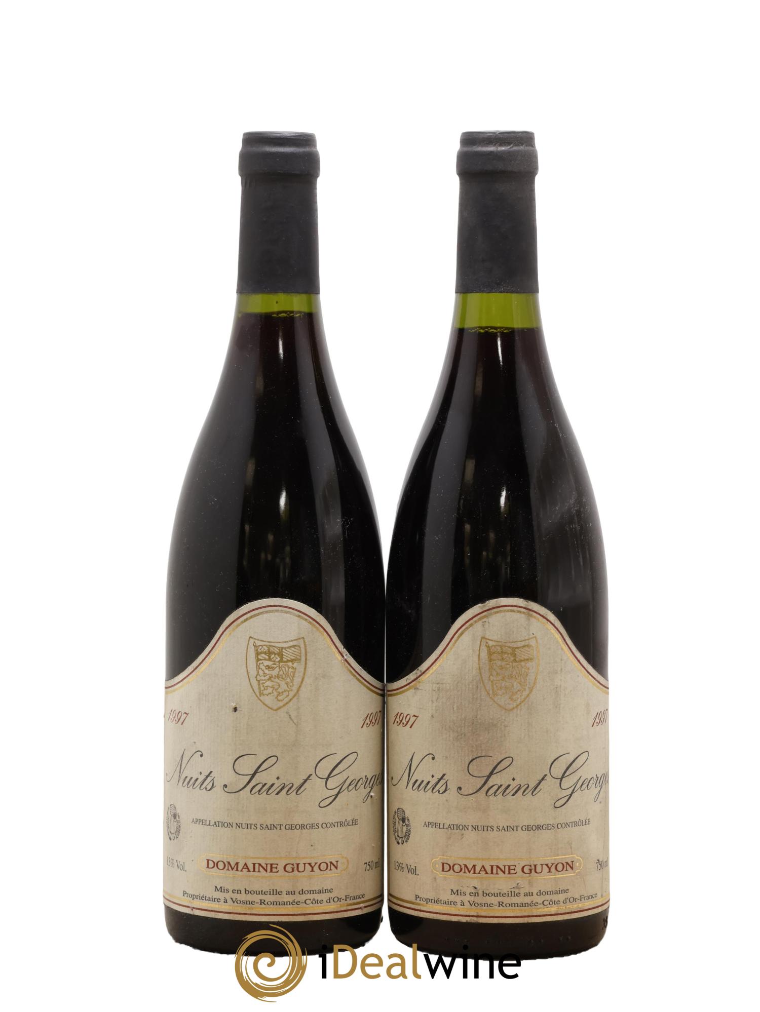 Nuits-Saint-Georges Guyon 1997 - Lot de 2 bouteilles - 0