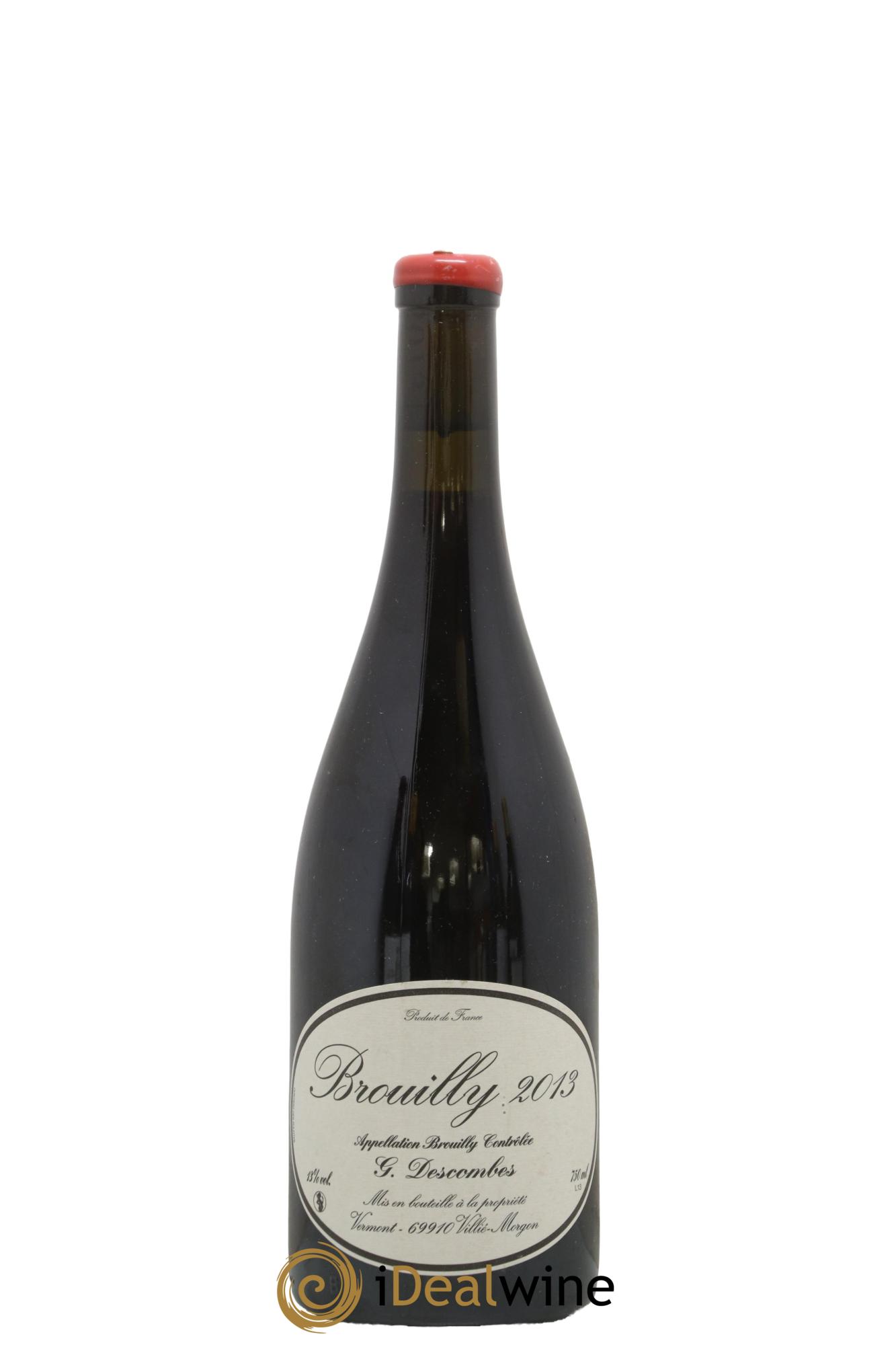 Brouilly Vieilles vignes Georges Descombes (Domaine) 2013 - Posten von 1 Flasche - 0