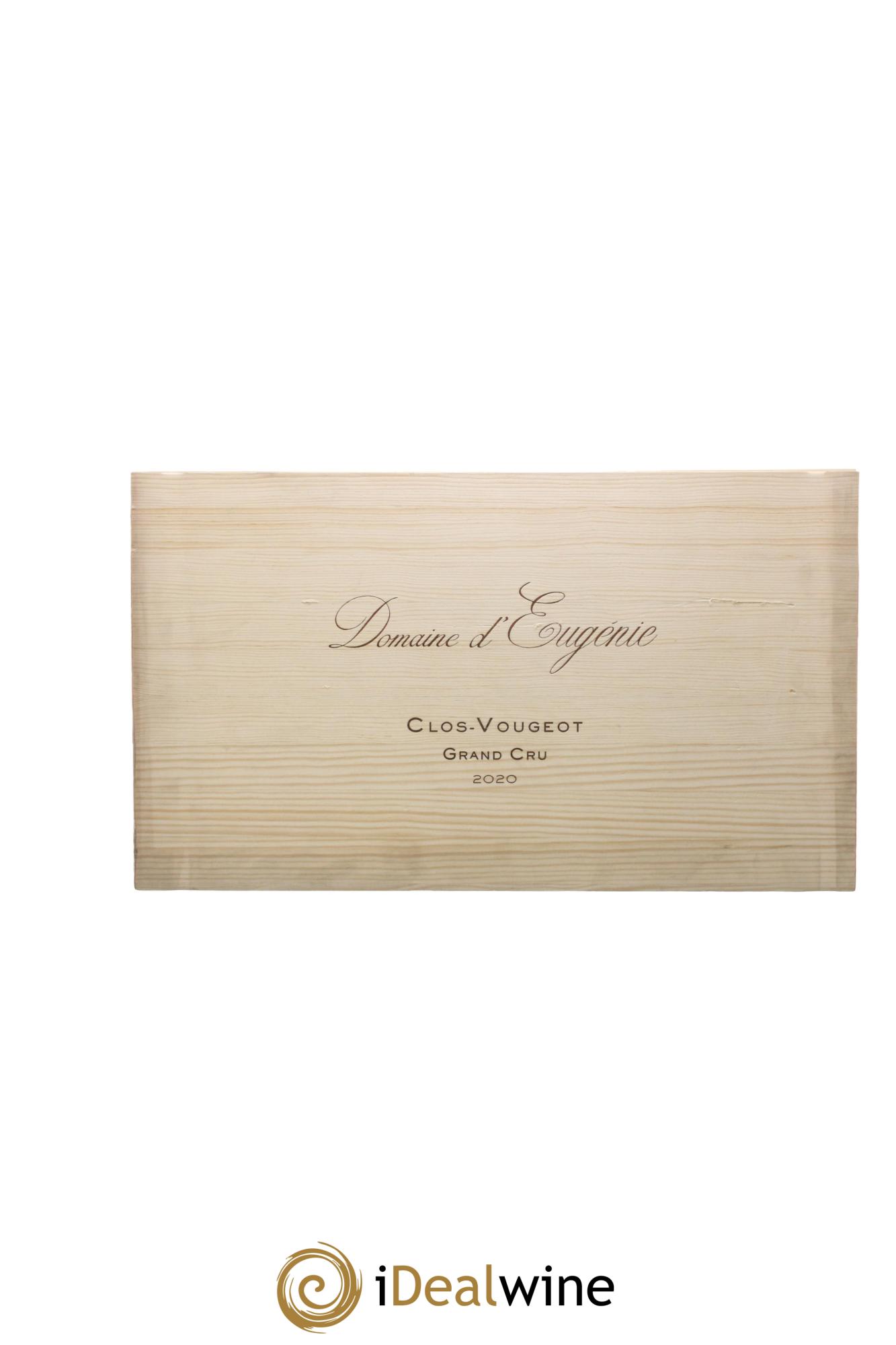 Clos de Vougeot Grand Cru Domaine René Engel - Domaine Eugénie 2020 - Lot de 6 bouteilles - 6