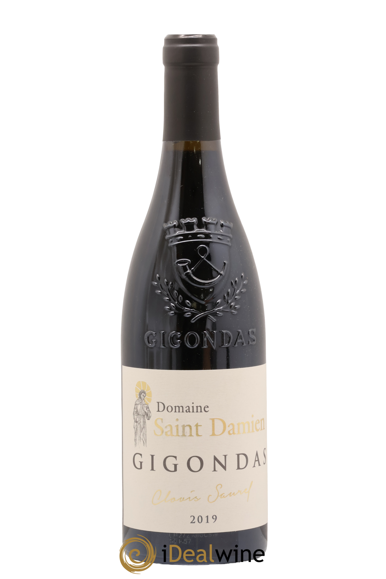 Gigondas Clovis Saurel Bio Domaine Saint-Damien 2019 - Posten von 1 Flasche - 0
