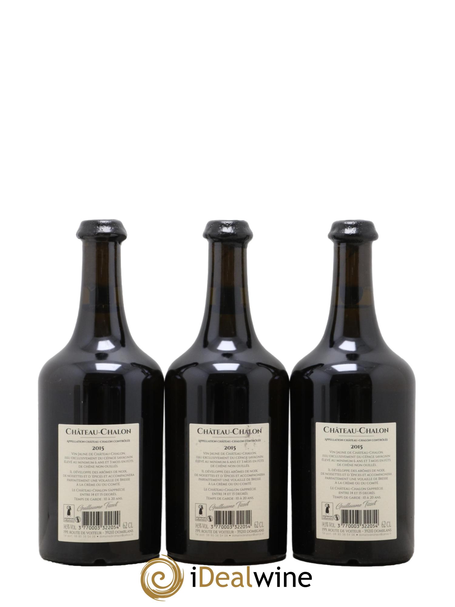 Château-Chalon Domaine De Lahaye Guillaume Tissot 2015 - Posten von 3 Clavelin - 1