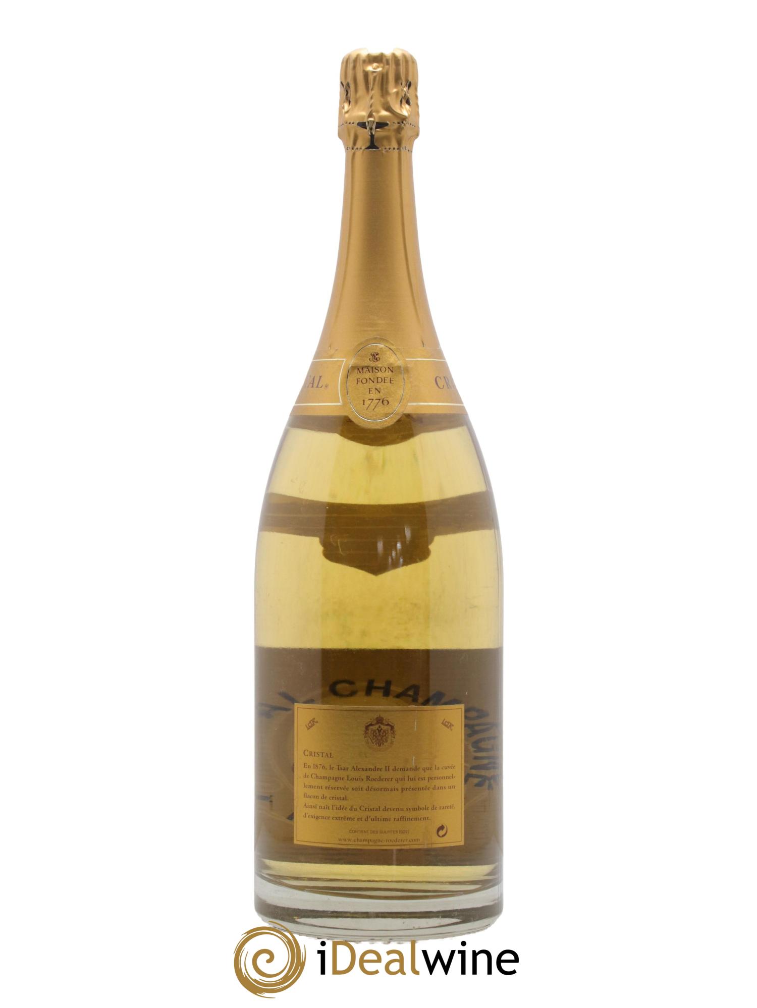 Cristal Louis Roederer  2002 - Lotto di 1 magnum - 1