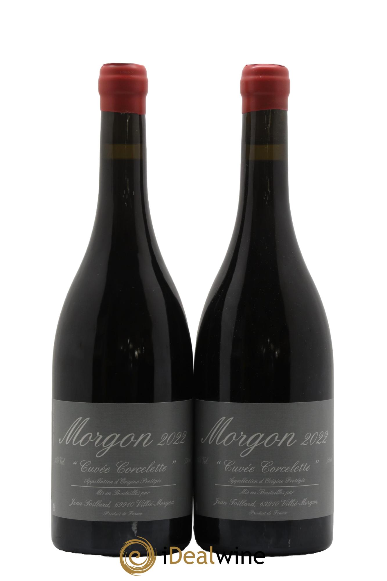 Morgon Corcelette Jean Foillard 2022 - Lot de 2 bouteilles - 0