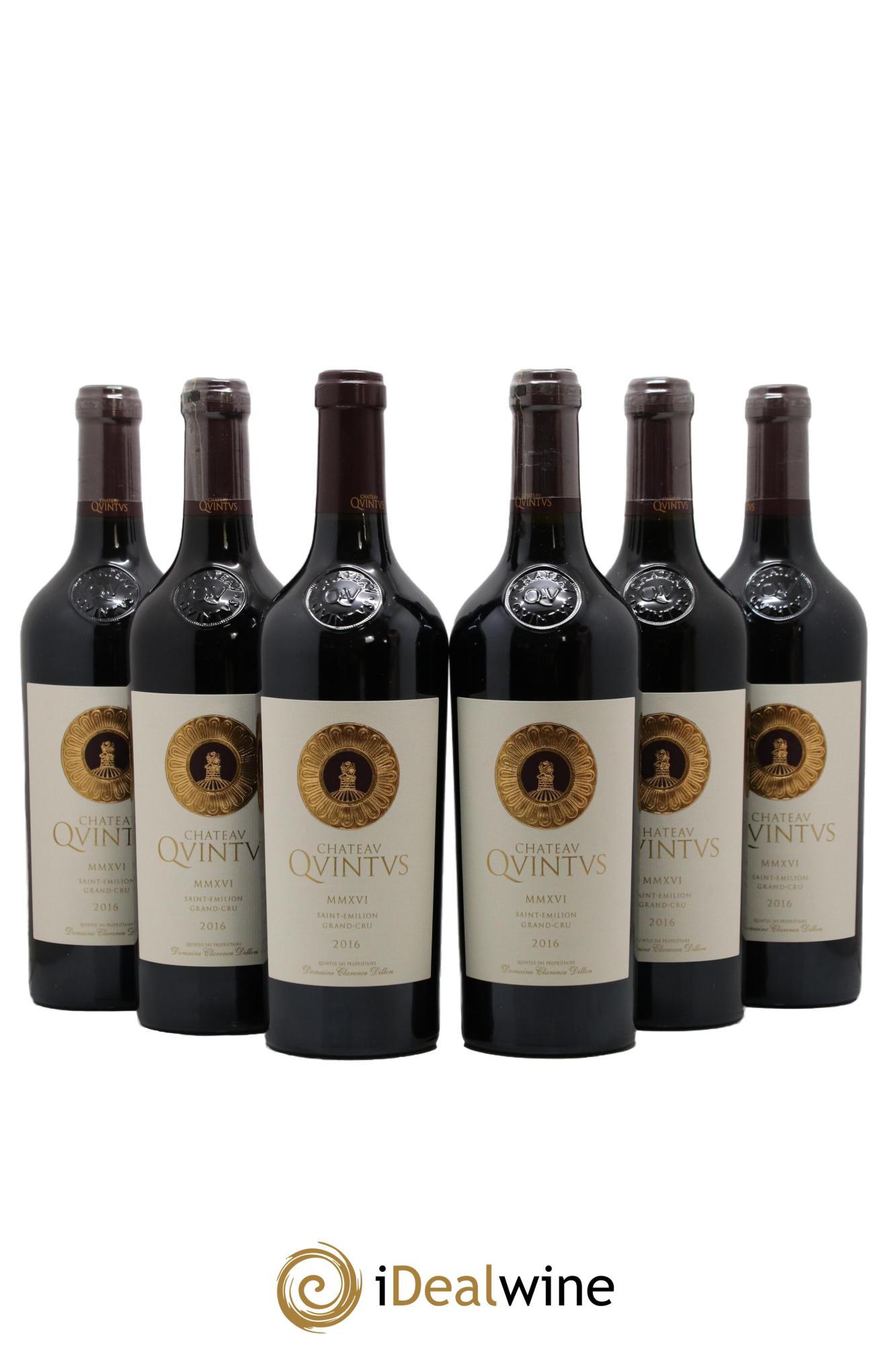 Château Quintus Grand Cru 2016 - Lotto di 6 bottiglie - 0