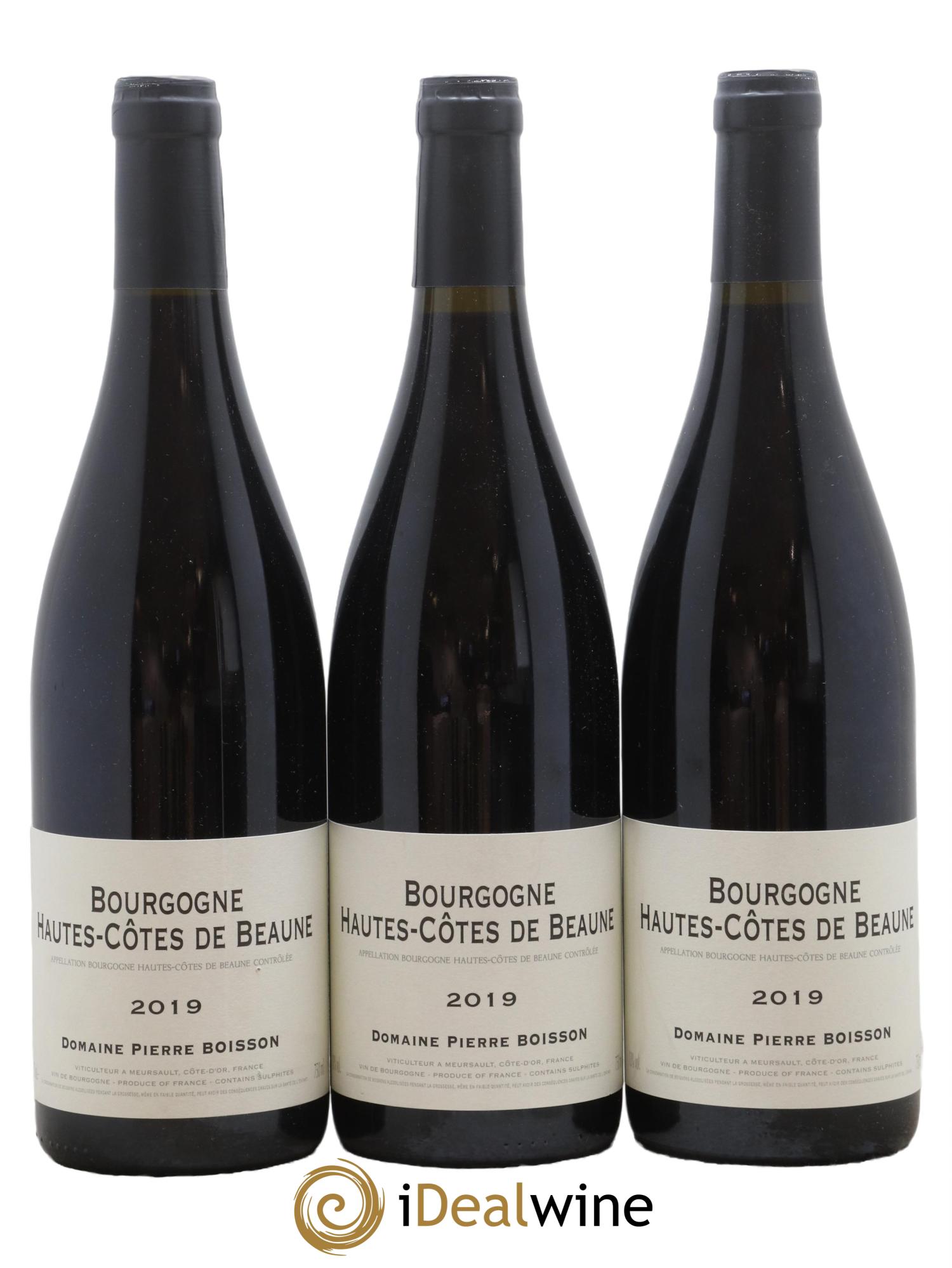 Hautes-Côtes de Beaune Pierre Boisson (Domaine) 2019 - Lot de 3 bouteilles - 0