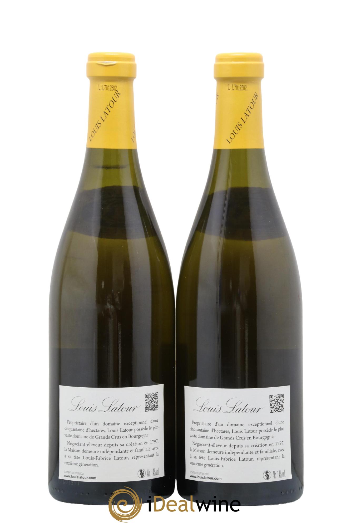 Bâtard-Montrachet Grand Cru Louis Latour 2015 - Lot of 2 bottles - 1