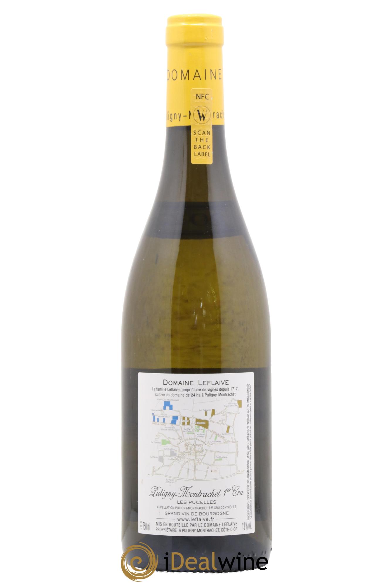 Puligny-Montrachet 1er Cru Les Pucelles Leflaive (Domaine) 2022 - Lot de 1 bouteille - 1