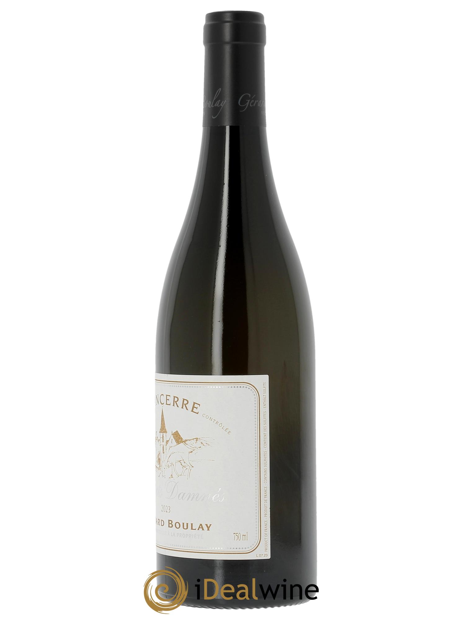 Sancerre Monts Damnés Gérard Boulay 2023 - Lot of 1 bottle - 1