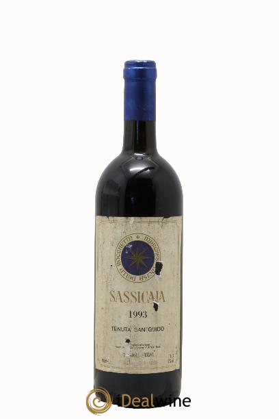 Bolgheri DOC Sassicaia Tenuta San Guido 1993 - Lot of 1 bottle - 0