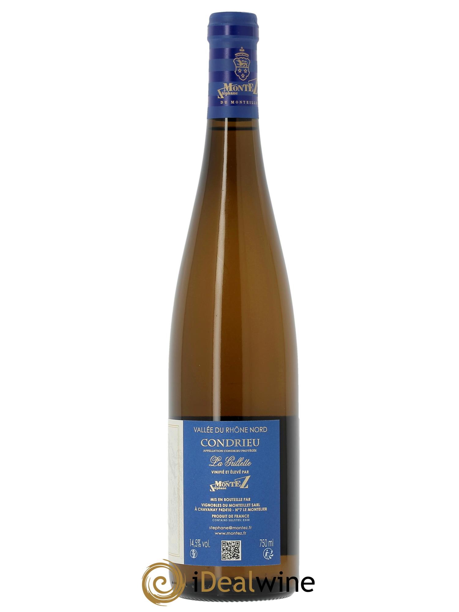 Condrieu La Grillette Monteillet (Domaine du) - Stéphane Montez  2022 - Lot de 1 bouteille - 1