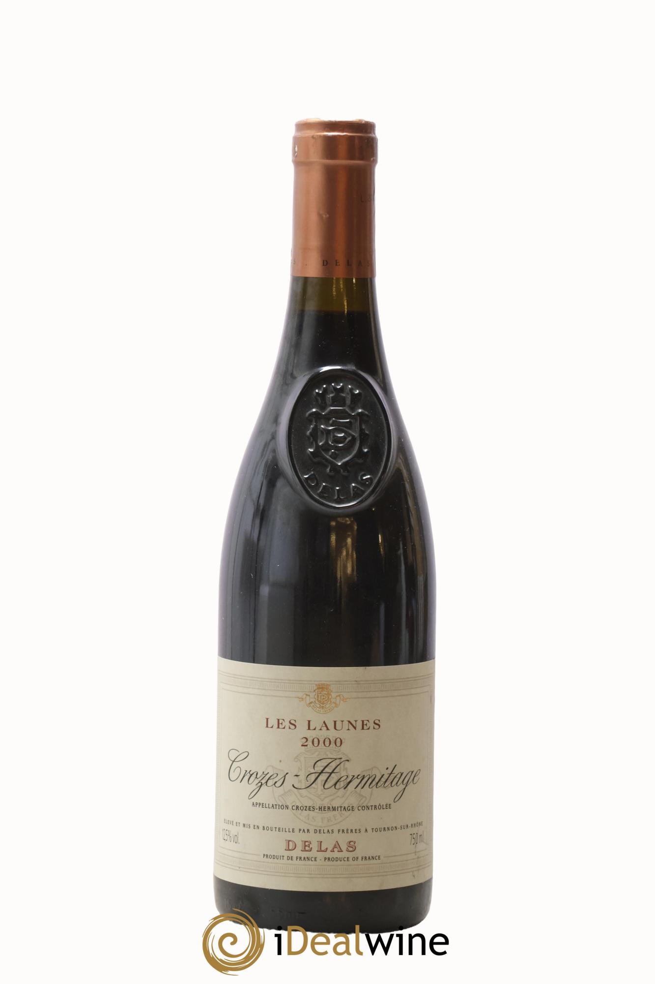 Crozes-Hermitage Les Launes Delas Frères 2000 - Lot de 1 bouteille - 0