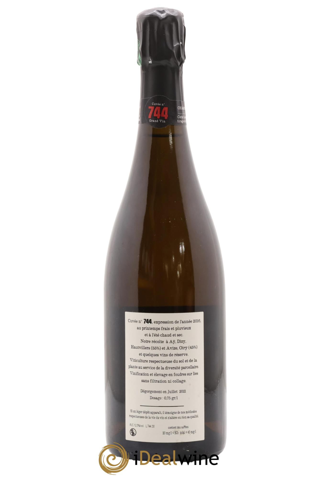 Cuvée 744 Jacquesson - Lot de 1 bouteille - 1