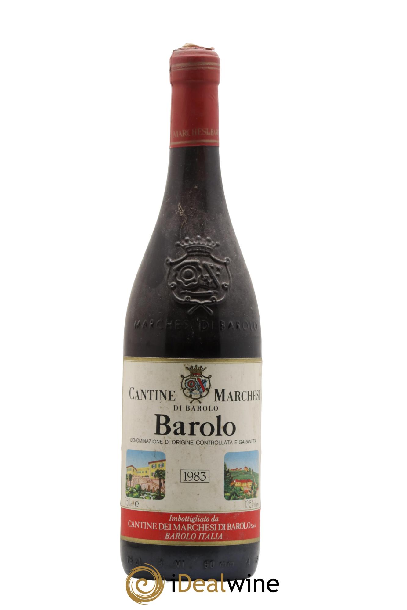 Barolo Cantine dei Marchesi 1983 - Lot de 1 bouteille - 0