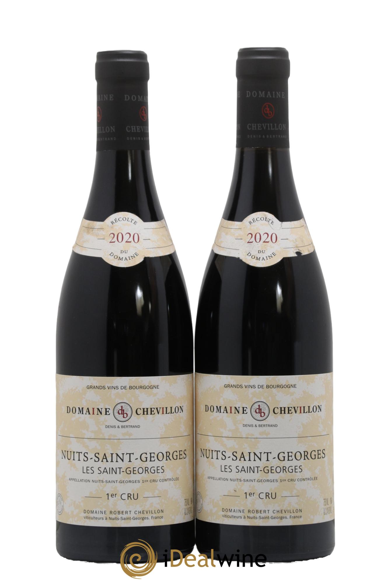 Nuits-Saint-Georges 1er Cru Les Saint Georges Robert Chevillon 2020 - Lot de 2 bouteilles - 0