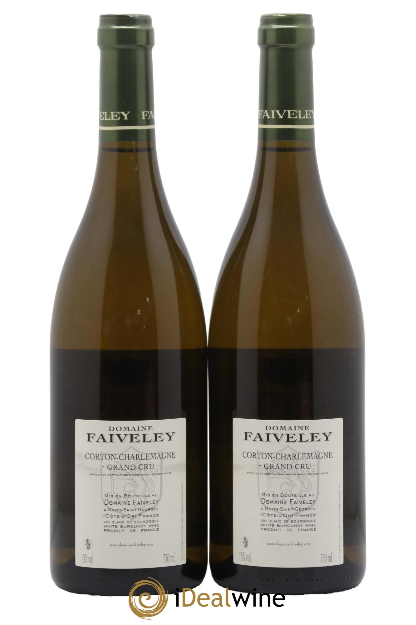 Corton-Charlemagne Grand Cru Faiveley 2021 - Lot de 2 bouteilles - 1