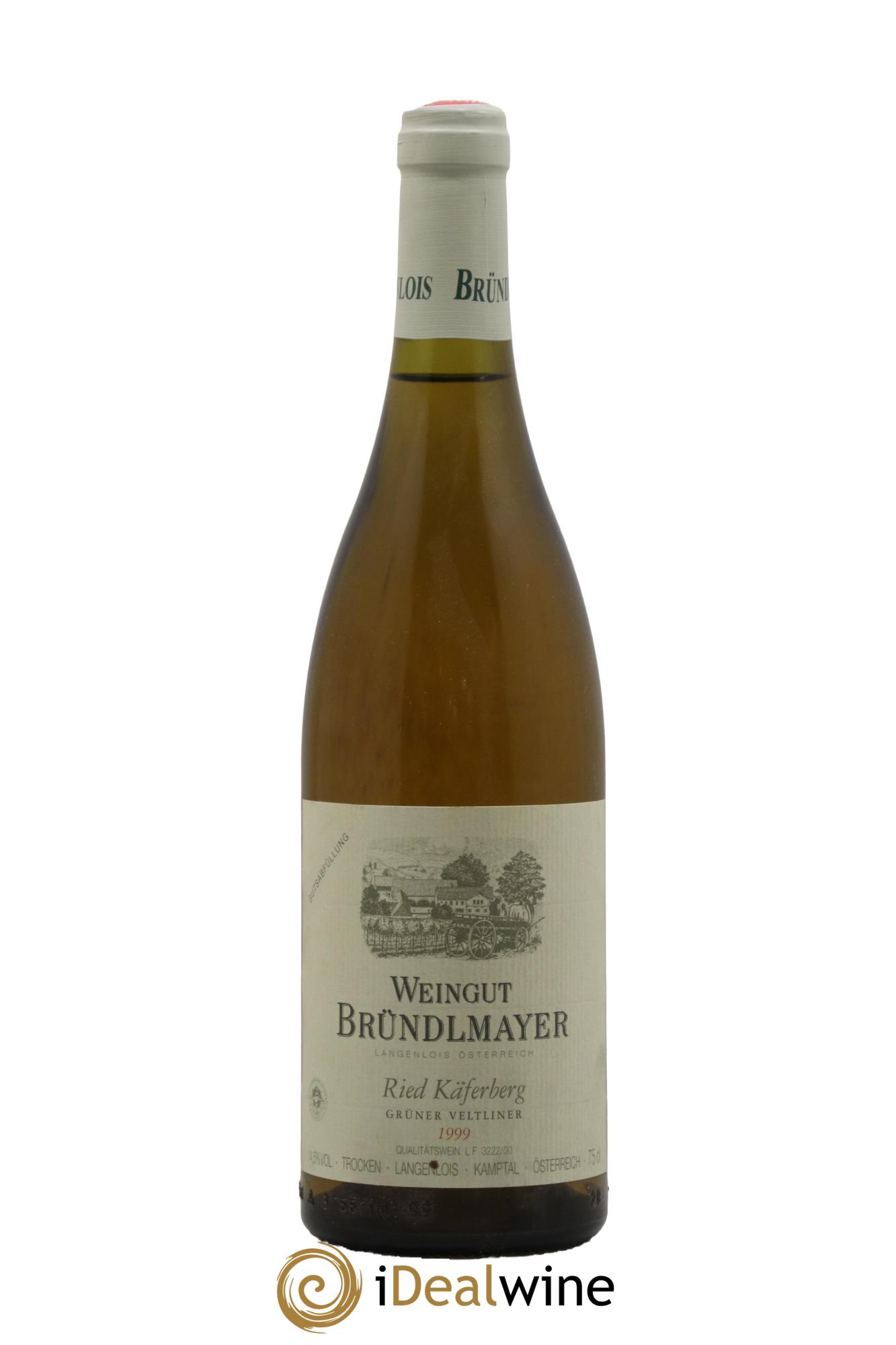 Autriche Kamptal DAC Reserve Gruner Vetliner Wingut Brundlmayer Kaferberg 1998 - Lot de 1 bouteille - 0
