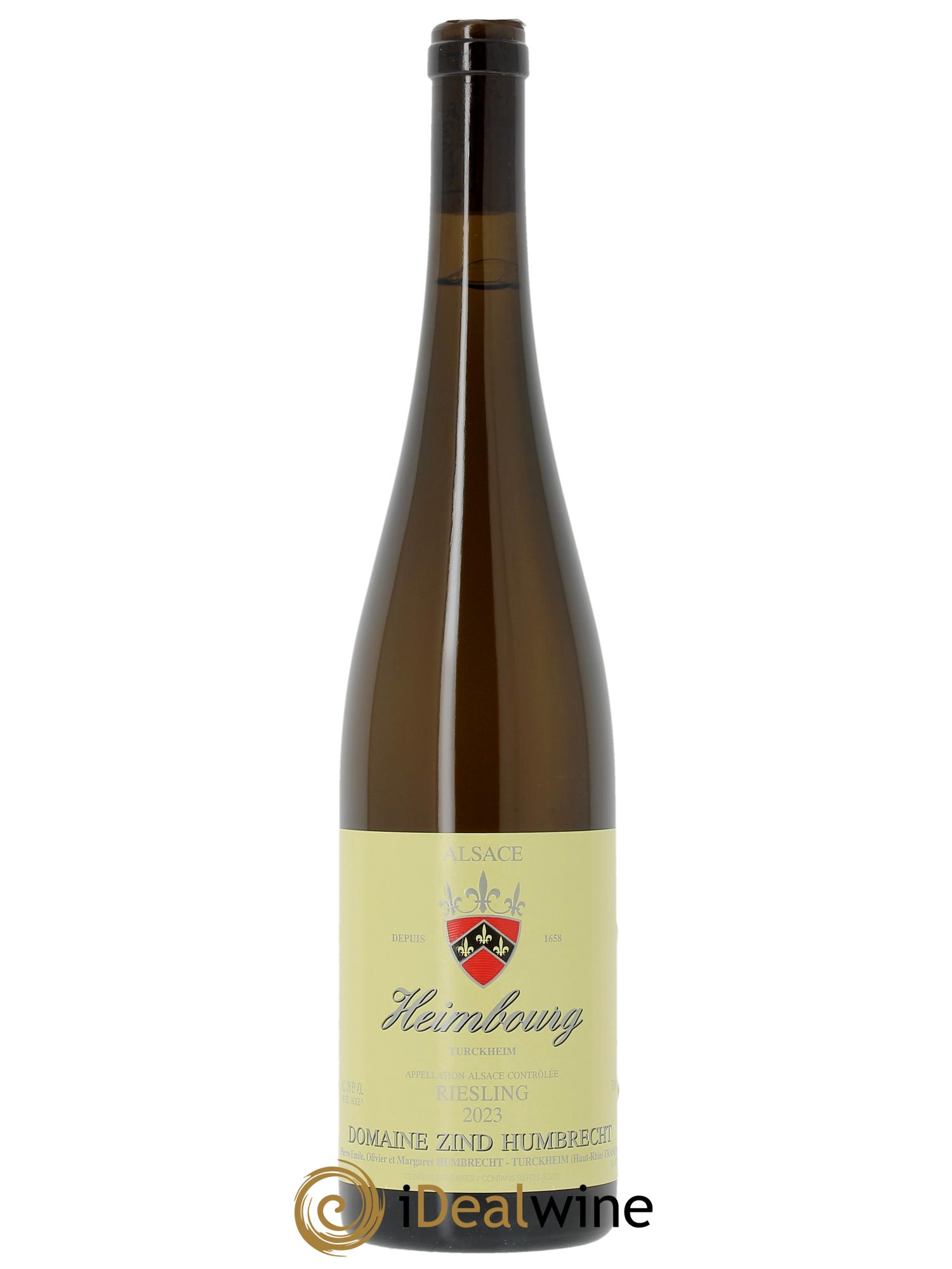 Alsace Riesling Heimbourg Zind-Humbrecht (Domaine) 2023 - Lot de 1 bouteille - 0