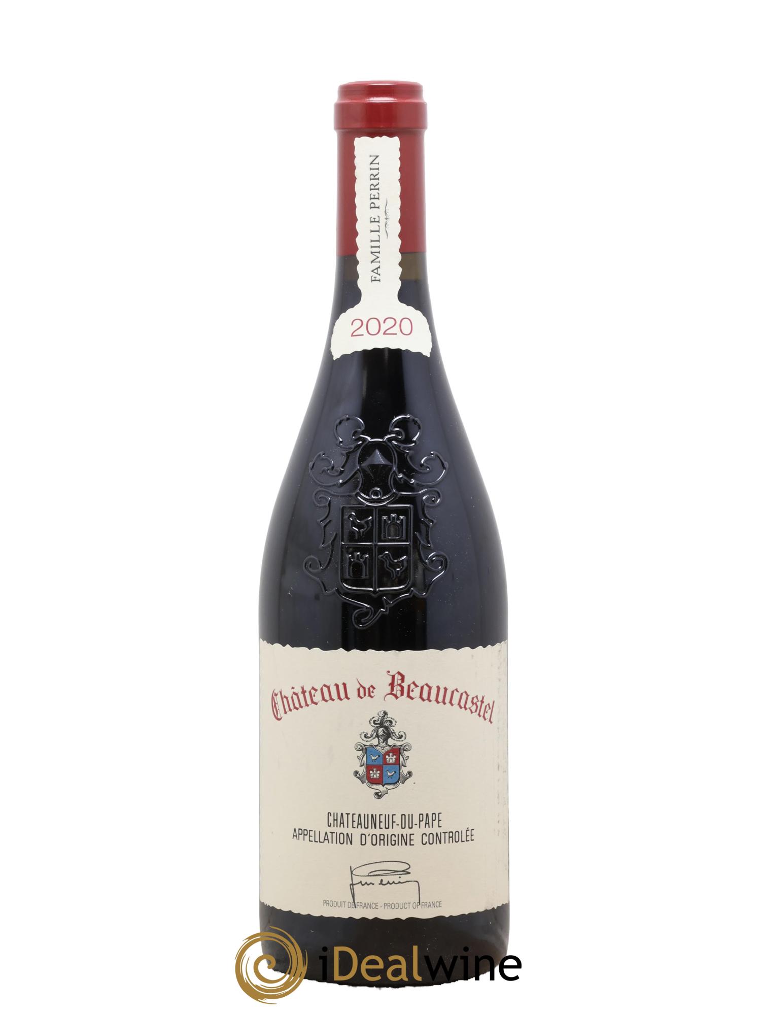 Châteauneuf-du-Pape Château de Beaucastel Famille Perrin 2020 - Lot of 1 bottle - 0