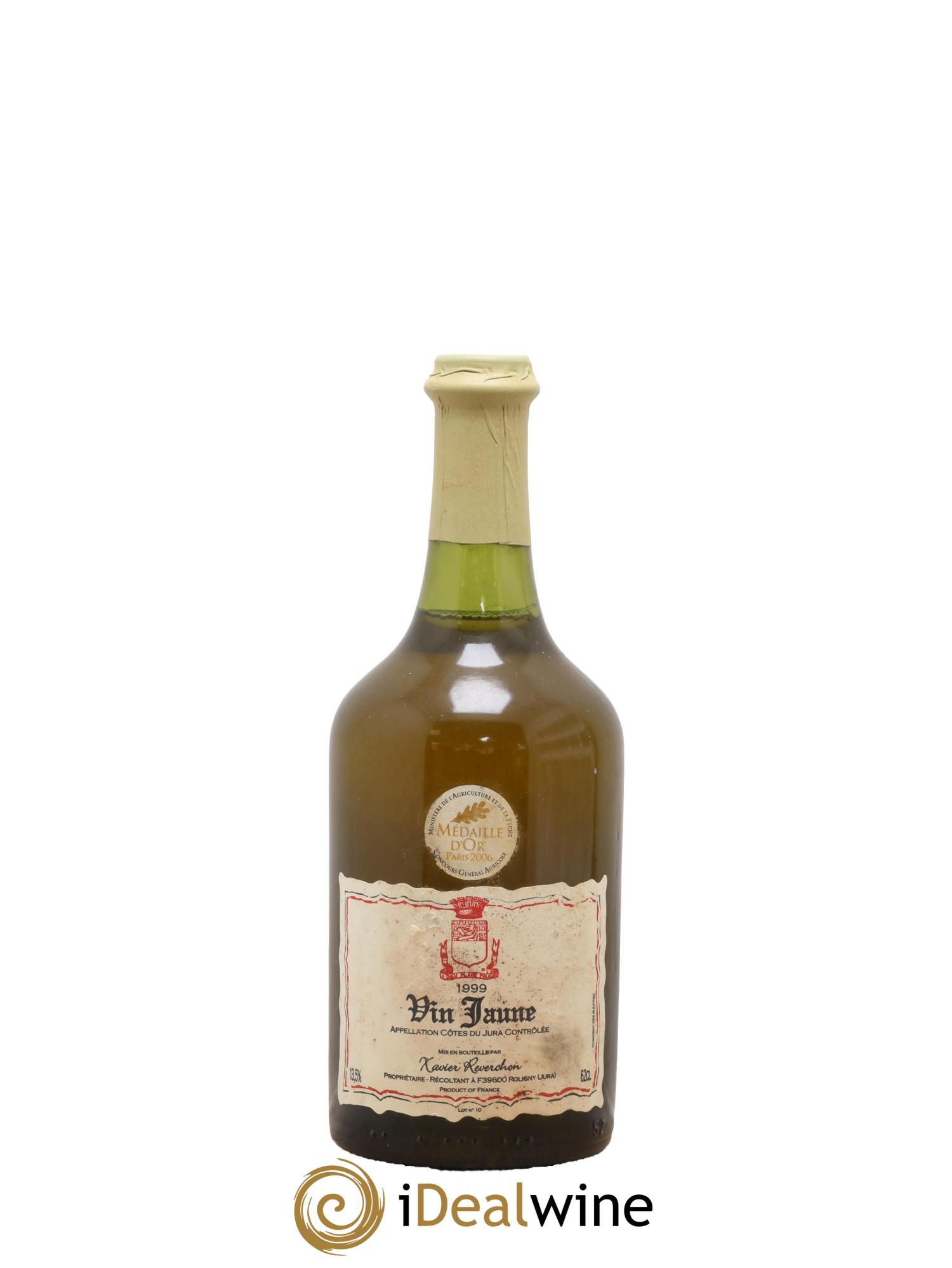 Côtes du Jura Vin Jaune Xavier Reverchon 1999 - Posten von 1 Clavelin - 0