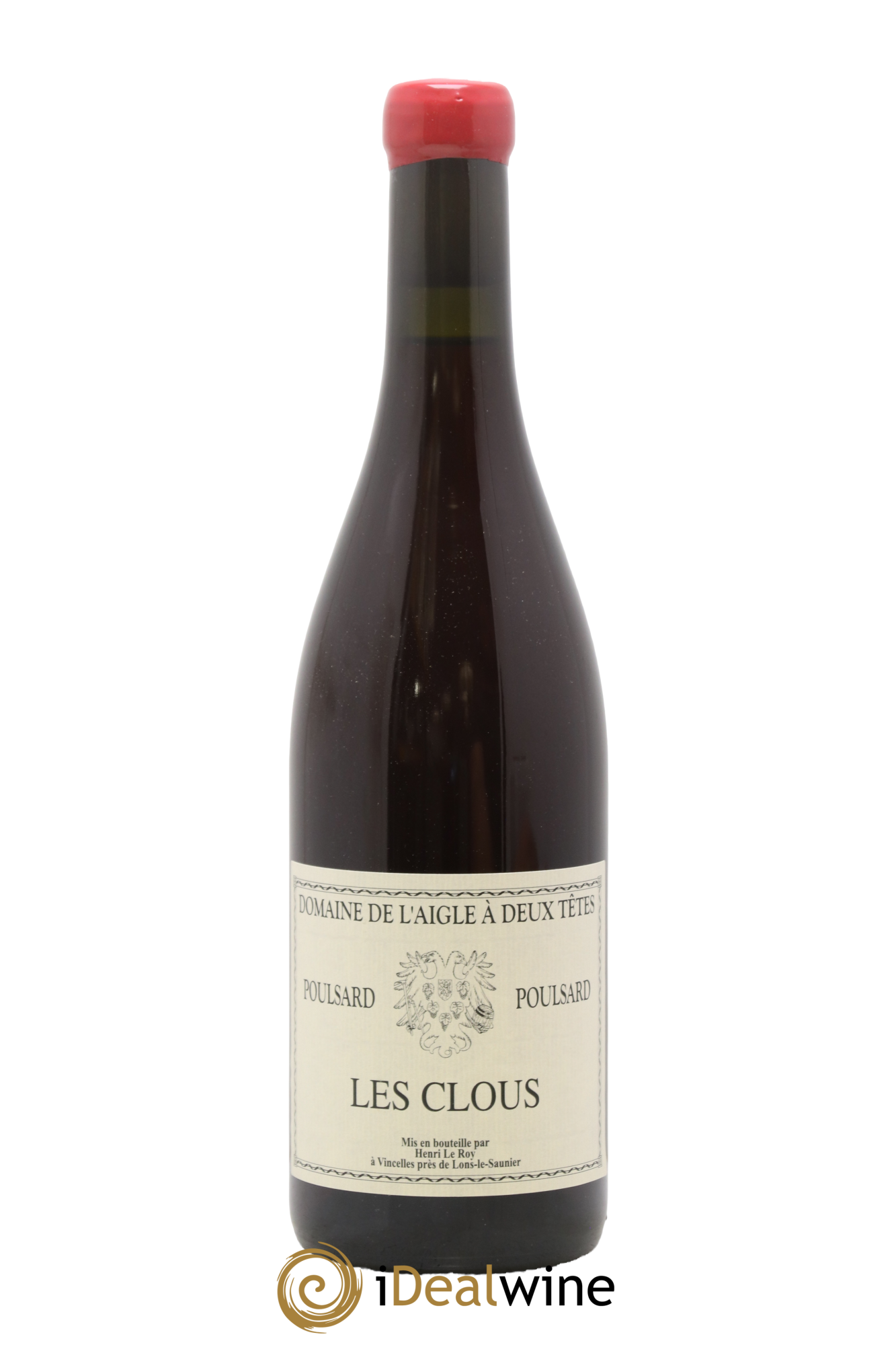 Côtes du Jura Poulsard Les Clous Domaine L'Aigle À Deux Têtes 2023 - Posten von 1 Flasche - 0
