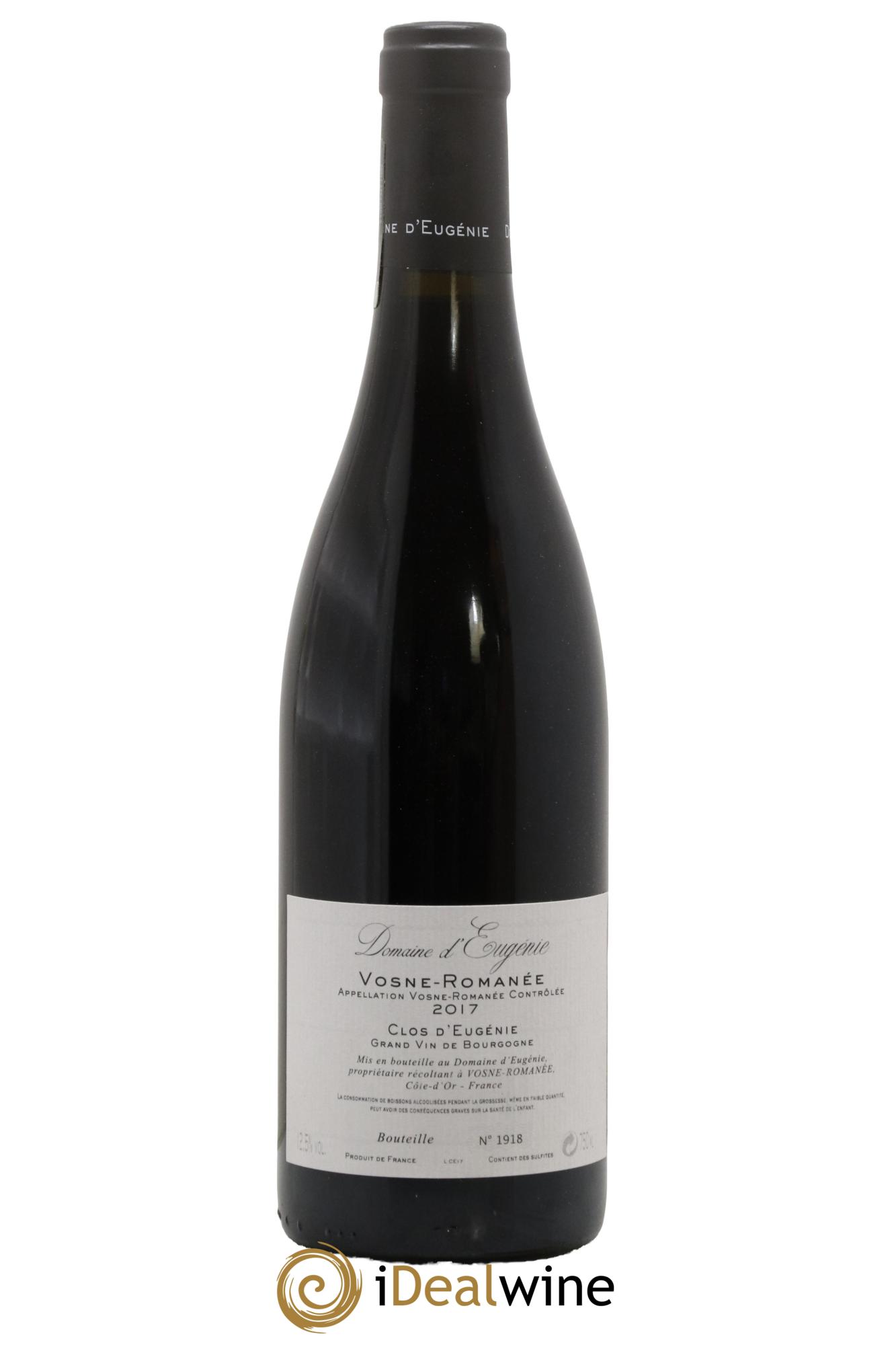 Vosne-Romanée Clos d'Eugénie Domaine René Engel - Domaine Eugénie 2017 - Lotto di 1 bottiglia - 1