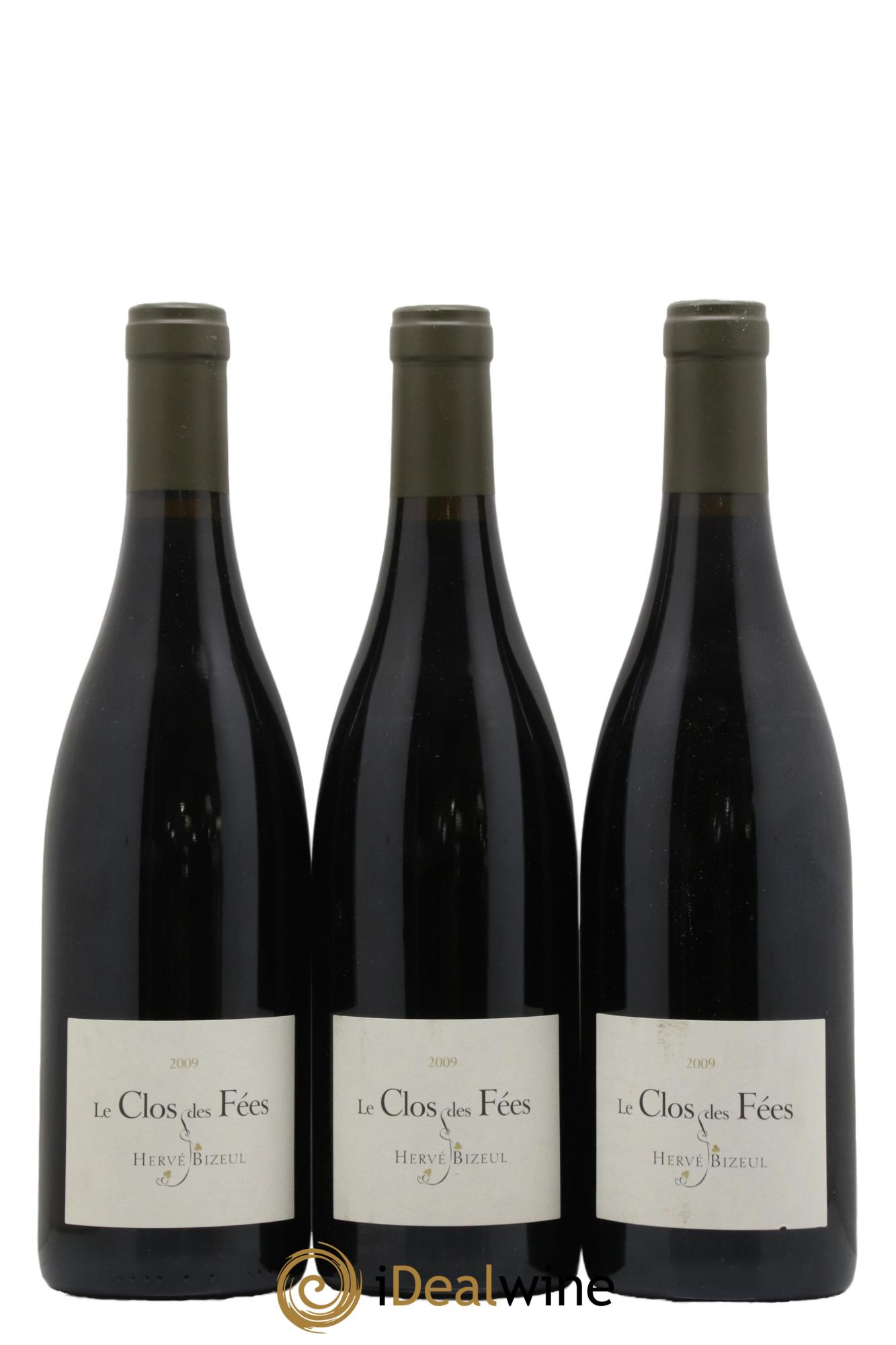 Côtes du Roussillon Villages Clos des Fées Hervé Bizeul 2009 - Lotto di 3 bottiglie - 0
