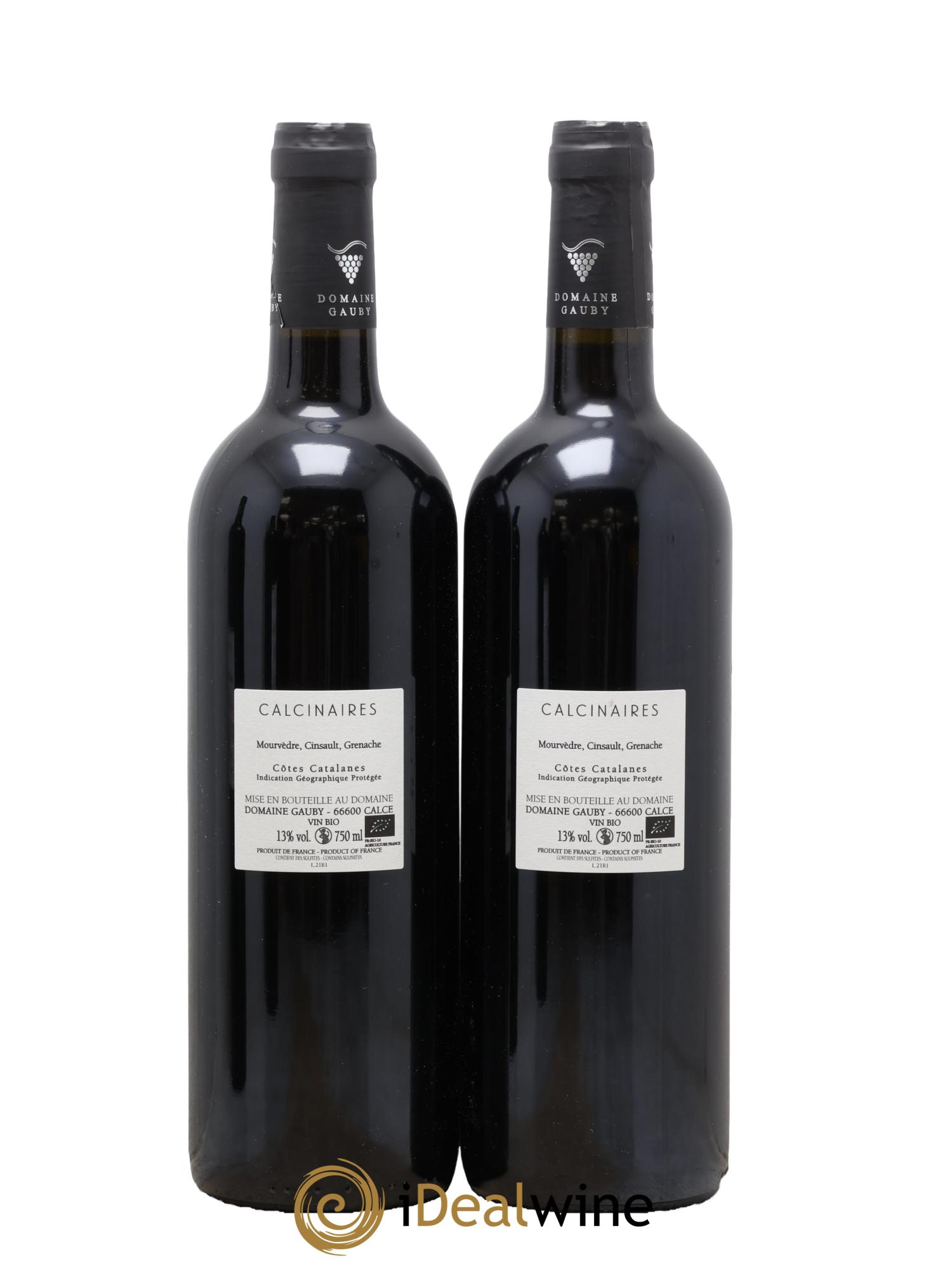 IGP Côtes Catalanes Les Calcinaires Gauby (Domaine) 2021 - Lot de 2 bouteilles - 1