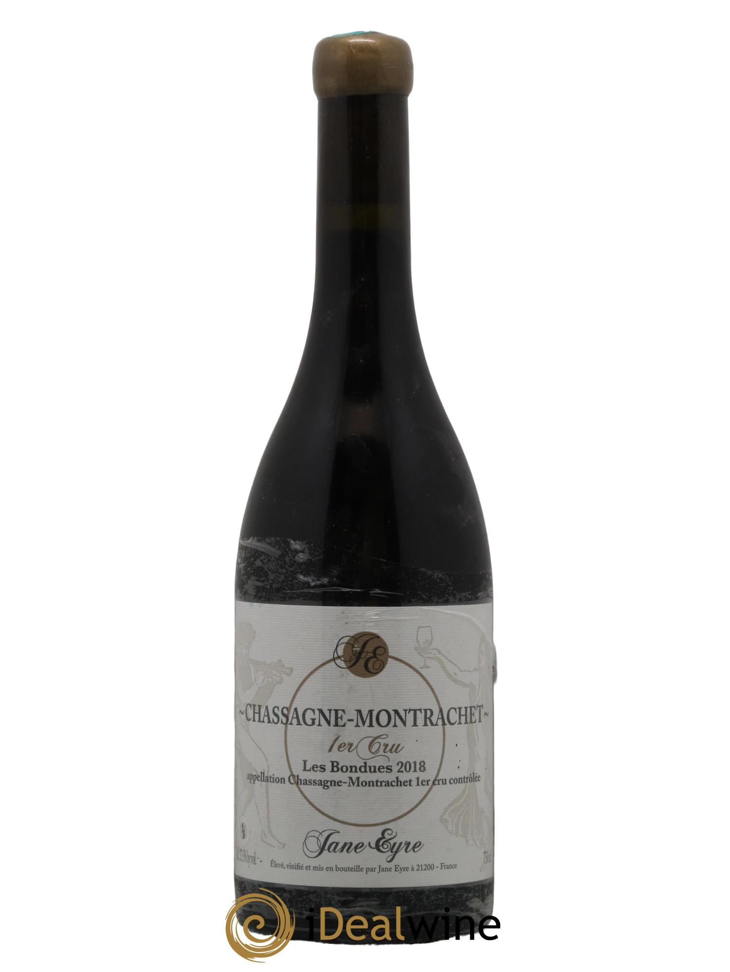 Chassagne-Montrachet 1er Cru Les Bondues Jane Eyre (Domaine) 2018 - Lot de 1 bouteille - 0