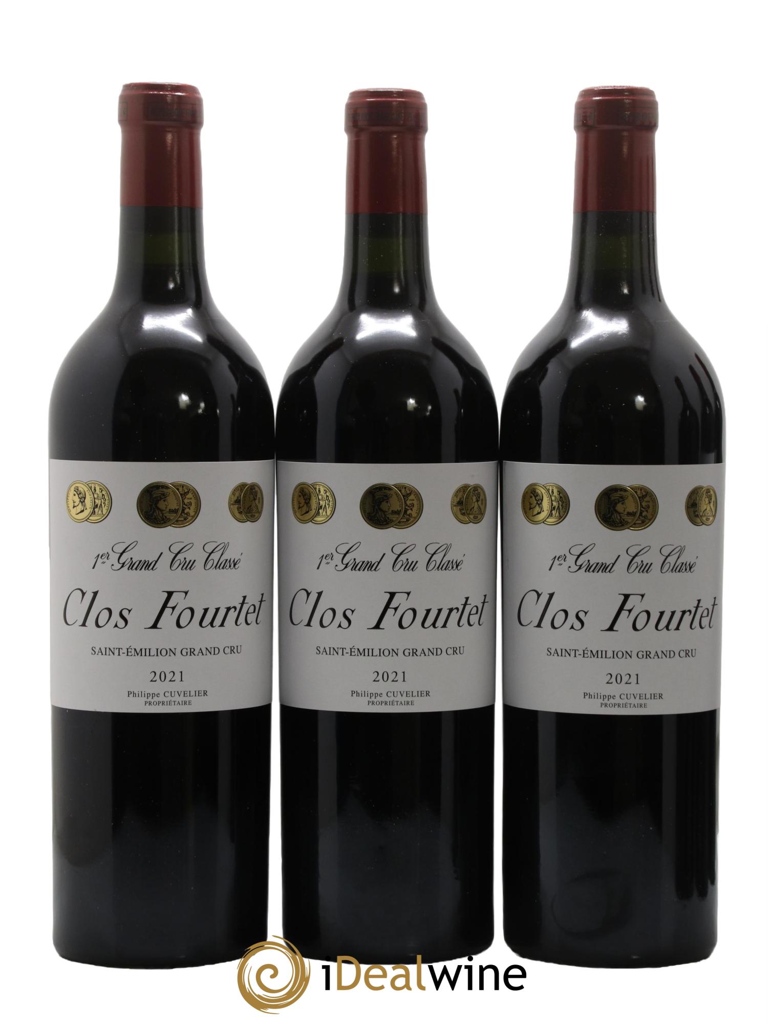 Clos Fourtet 1er Grand Cru Classé B 2021 - Posten von 6 Flaschen - 1