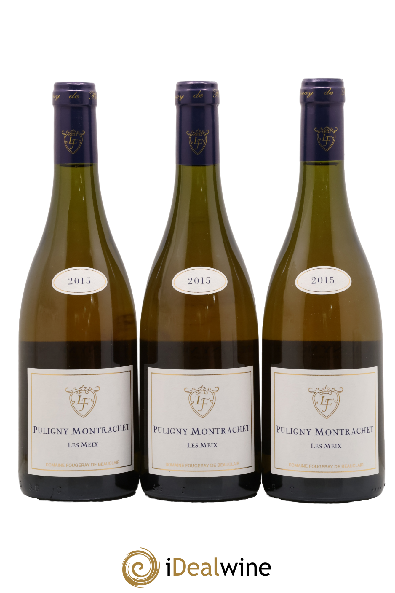 Puligny-Montrachet Les Meix Fougeray de Beauclair 2015 - Lot de 3 bouteilles - 0
