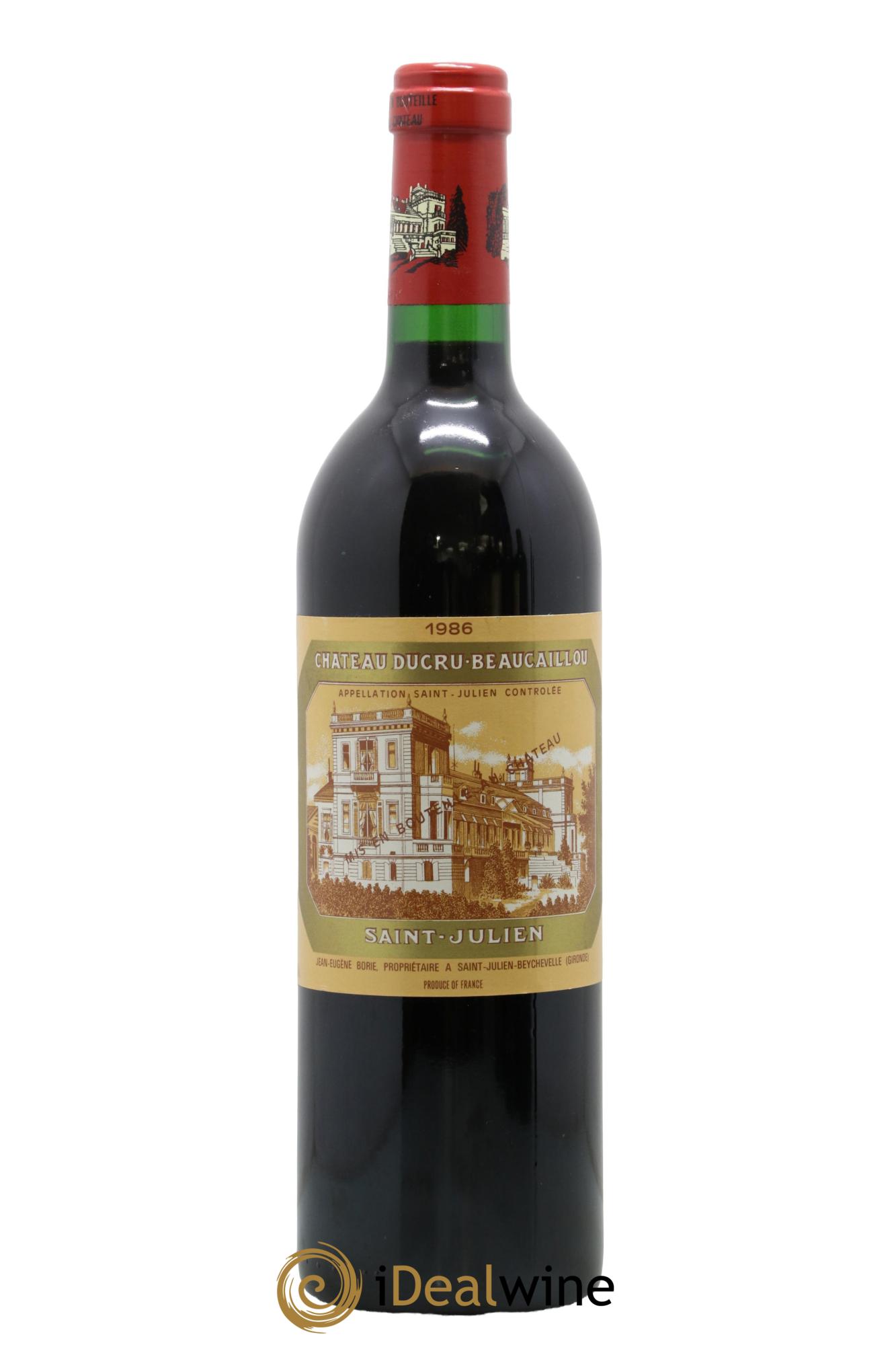 Château Ducru Beaucaillou 2ème Grand Cru Classé 1986 - Posten von 1 Flasche - 0