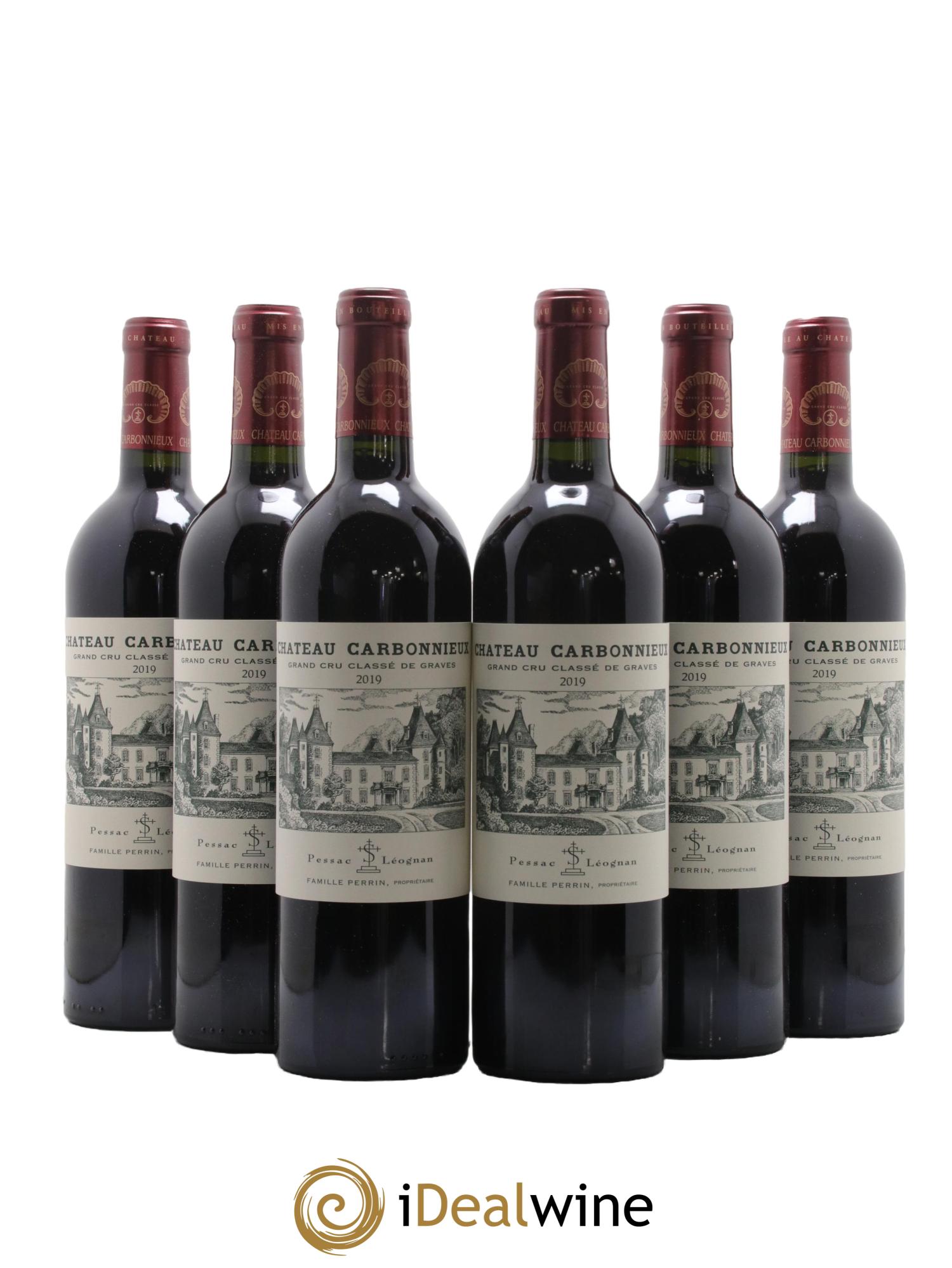 Château Carbonnieux Cru Classé de Graves 2019 - Lot de 6 bouteilles - 0