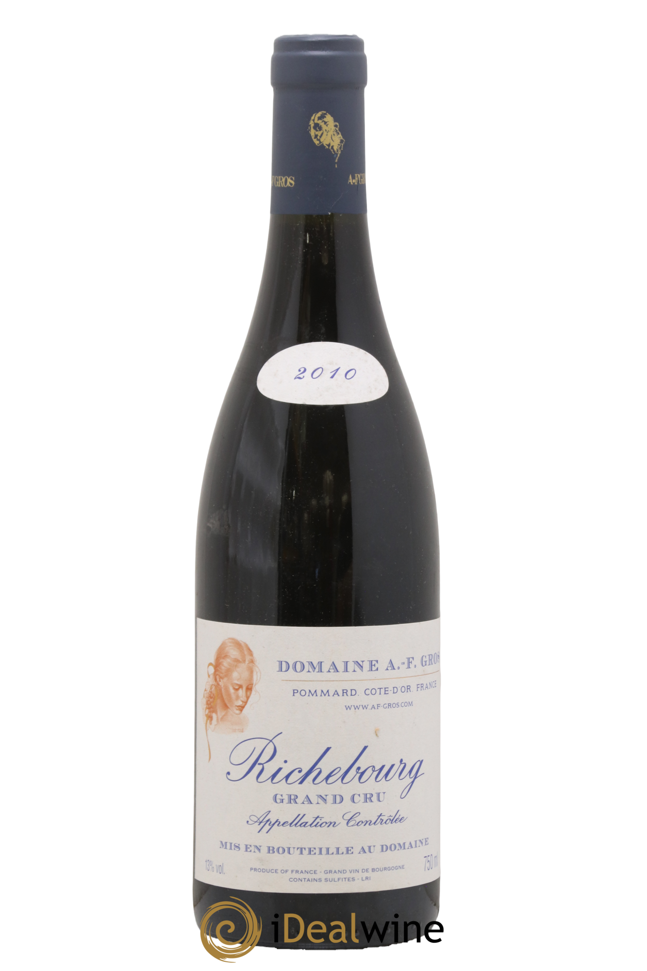 Richebourg Grand Cru A.-F. Gros 2010 - Lot de 1 bouteille - 0