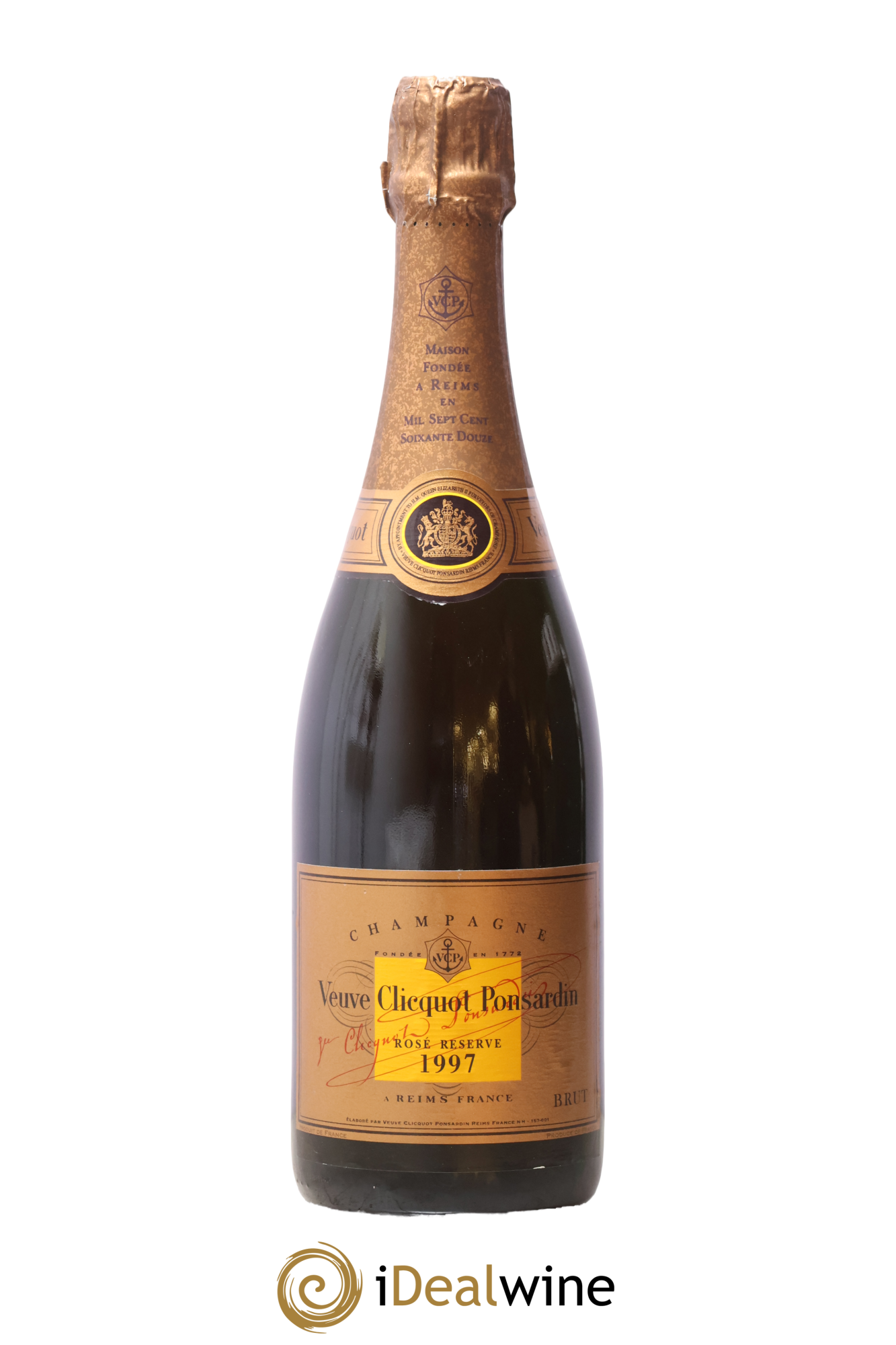Vintage Rosé Veuve Clicquot 1997 - Posten von 1 Flasche - 0