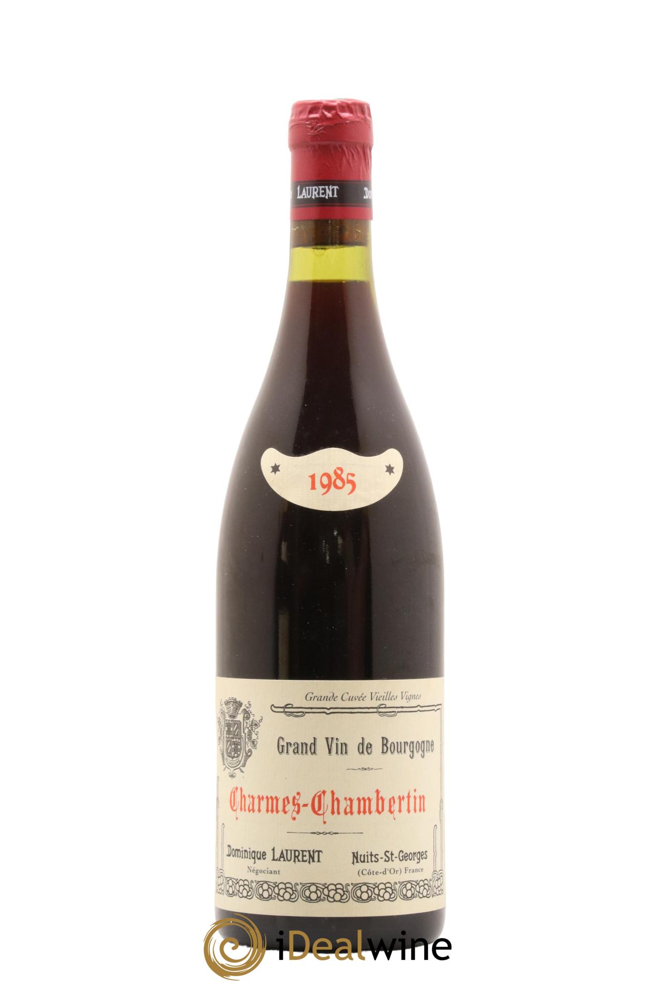 Charmes-Chambertin Grand Cru Vieilles Vignes Dominique Laurent 1985 - Lot de 1 bouteille - 0