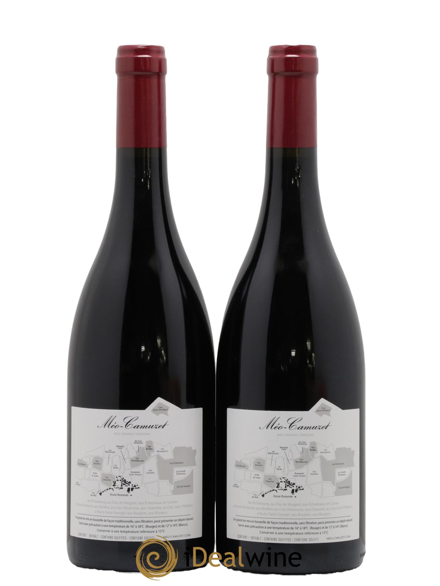 Clos de Vougeot Grand Cru Méo-Camuzet (Domaine) 2020 - Lot of 2 bottles - 1