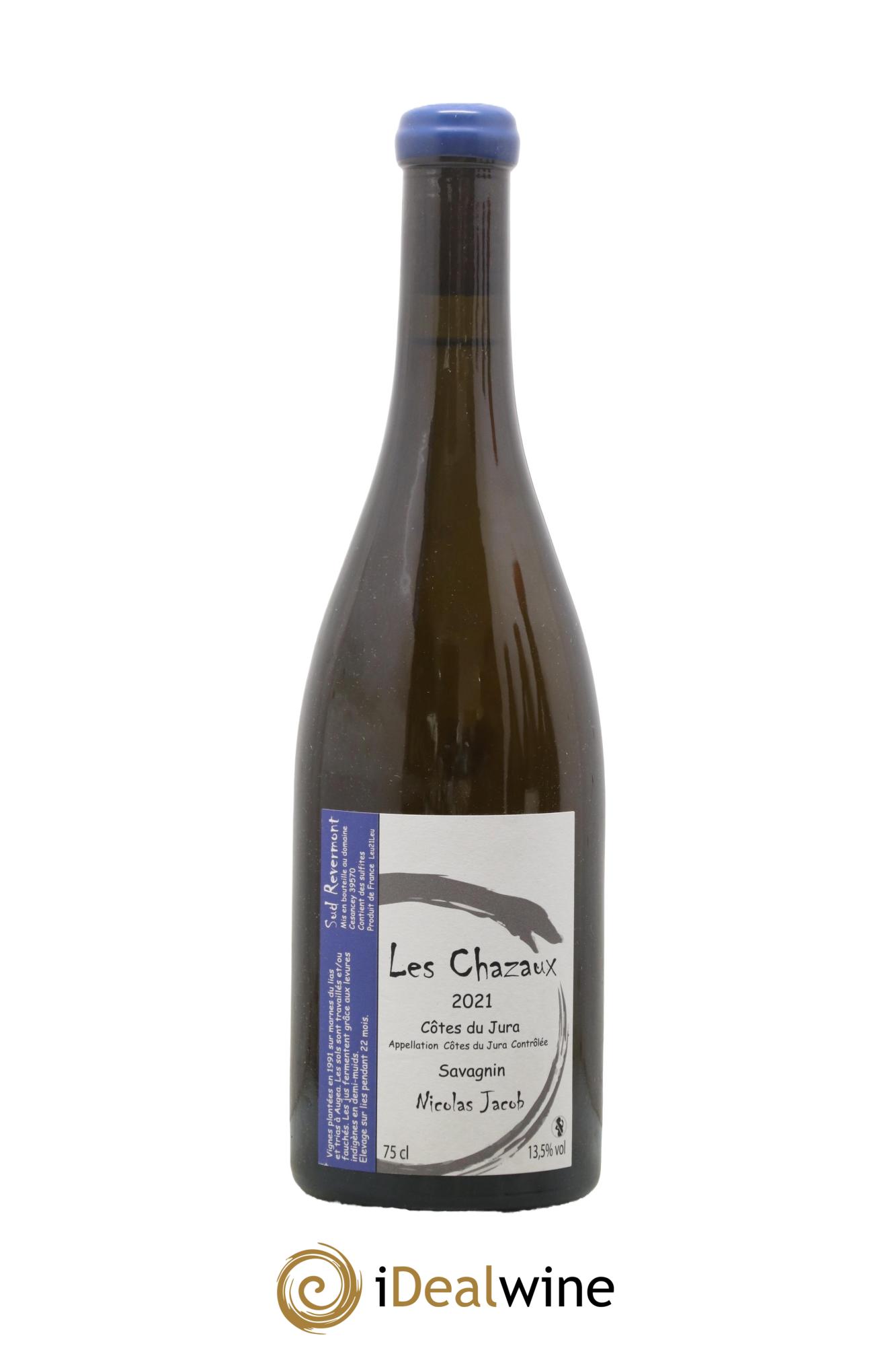 Côtes du Jura Savagnin Les Chazaux Nicolas Jacob 2021 - Lot de 1 bouteille - 0
