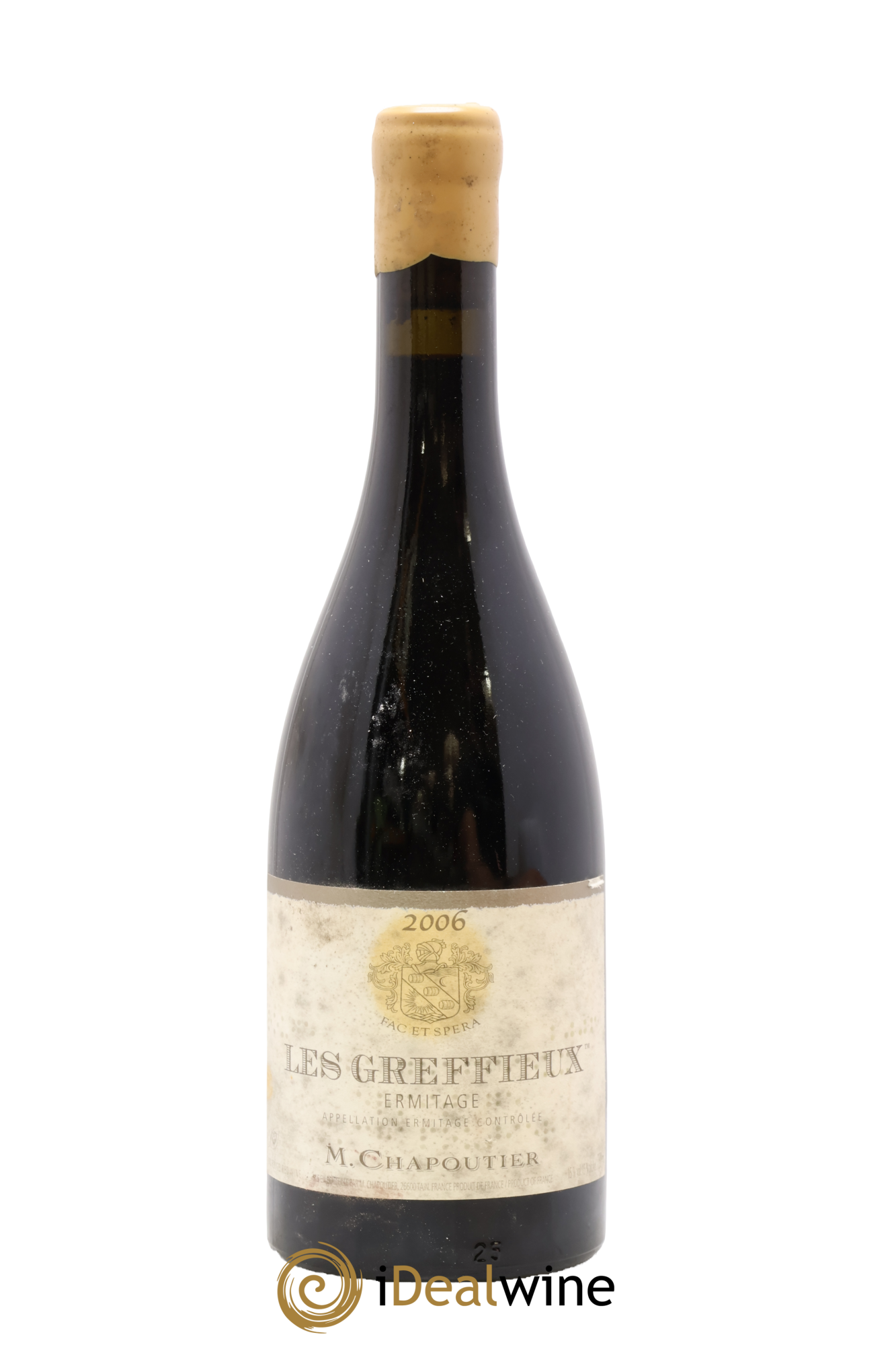Hermitage Ermitage Les Greffieux Chapoutier 2006 - Lot de 1 bouteille - 0