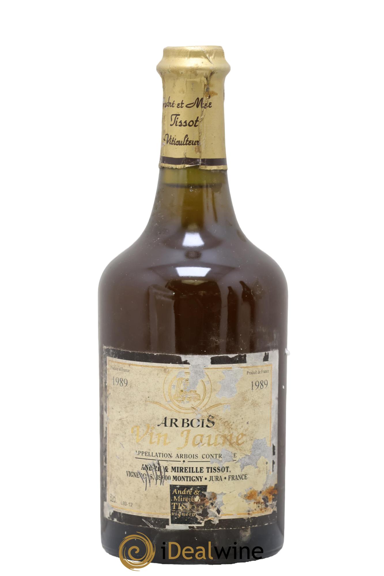Arbois Vin Jaune André Tissot 1989 - Lotto di 1 bottiglia - 0