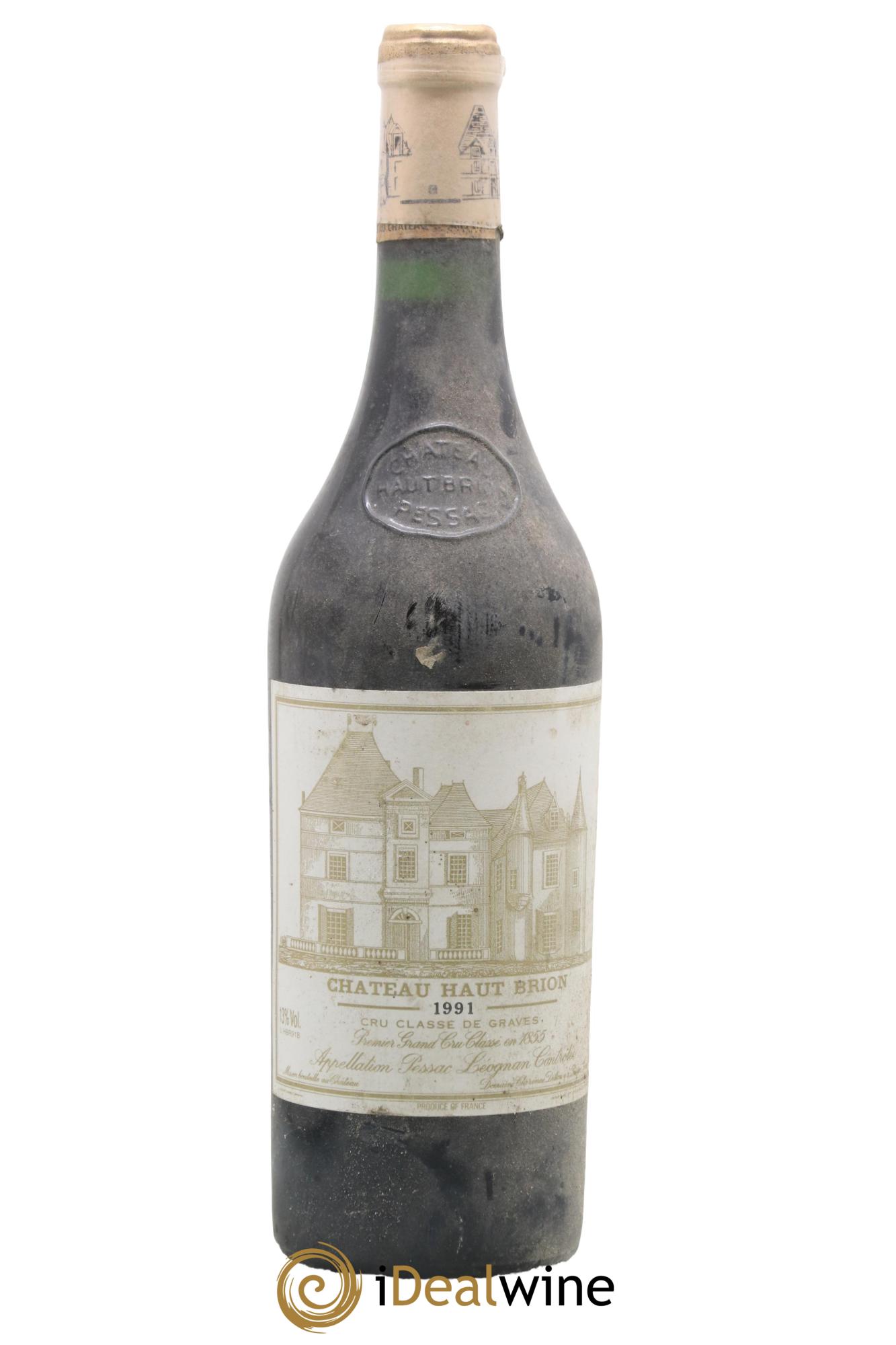 Château Haut Brion 1er Grand Cru Classé 1991 - Lotto di 1 bottiglia - 0