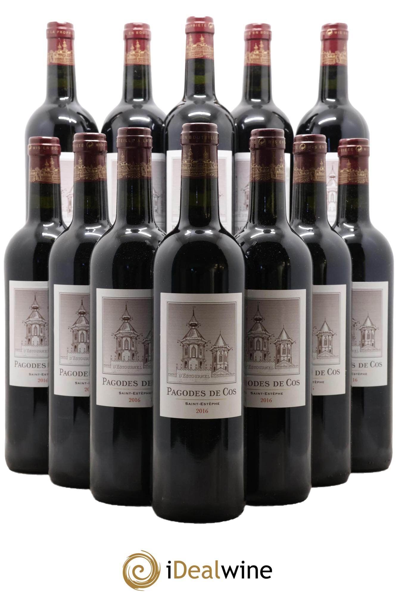 Les Pagodes de Cos Second Vin 2016 - Lot de 12 bouteilles - 0
