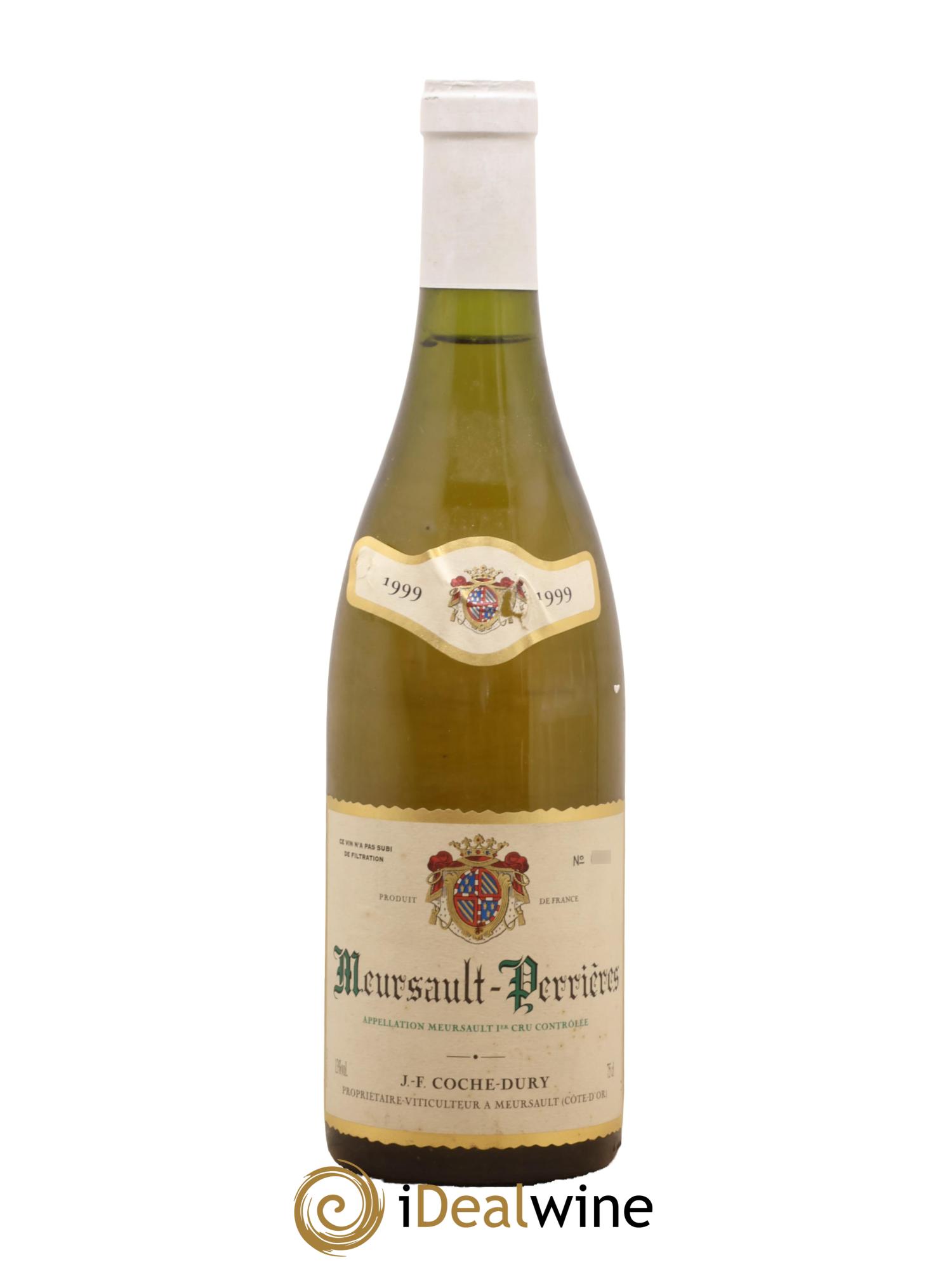 Meursault 1er Cru Perrières Coche Dury (Domaine) 1999 - Lot de 1 bouteille - 0
