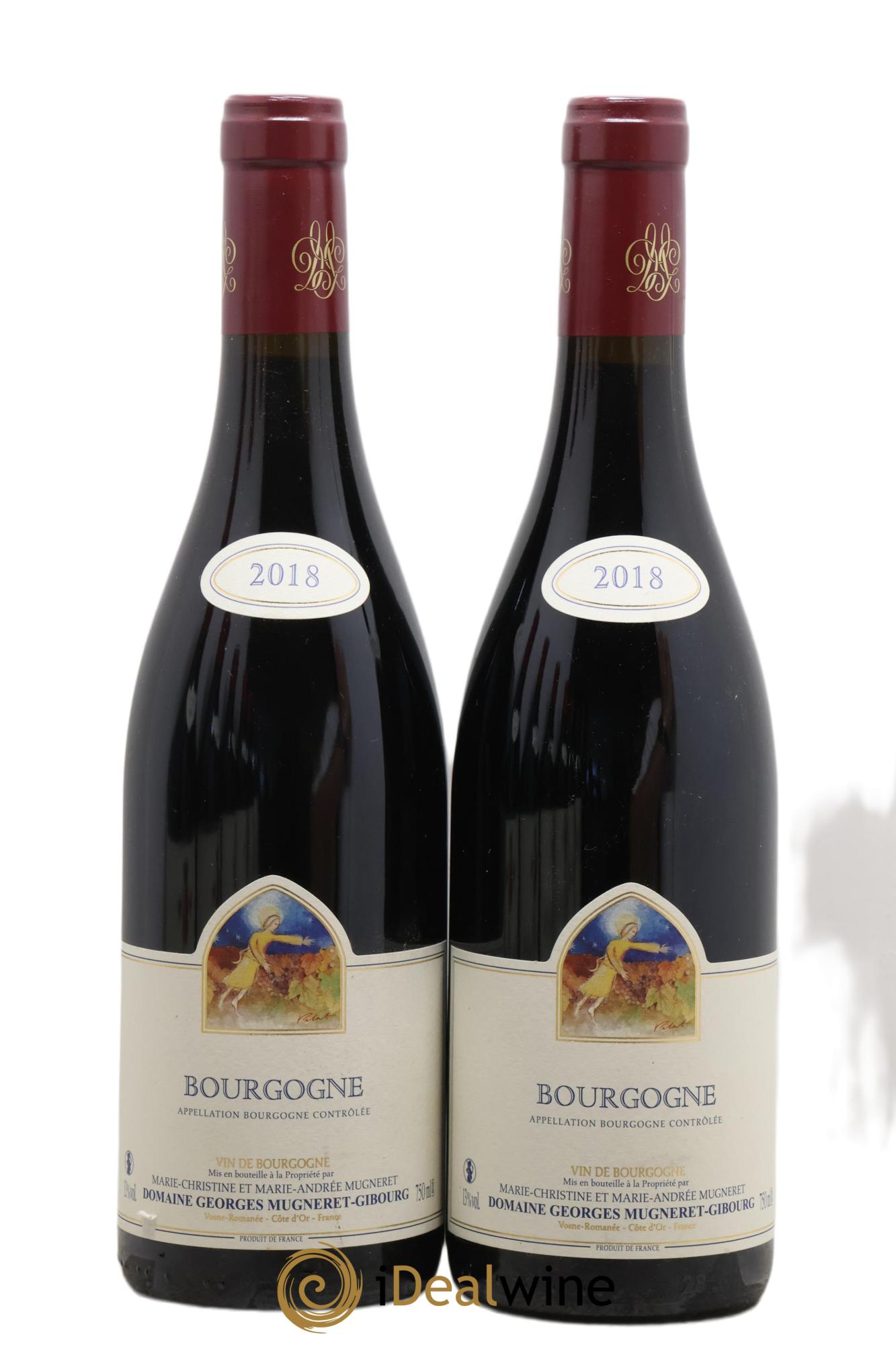 Bourgogne Mugneret-Gibourg (Domaine) 2018 - Lot of 2 bottles - 0