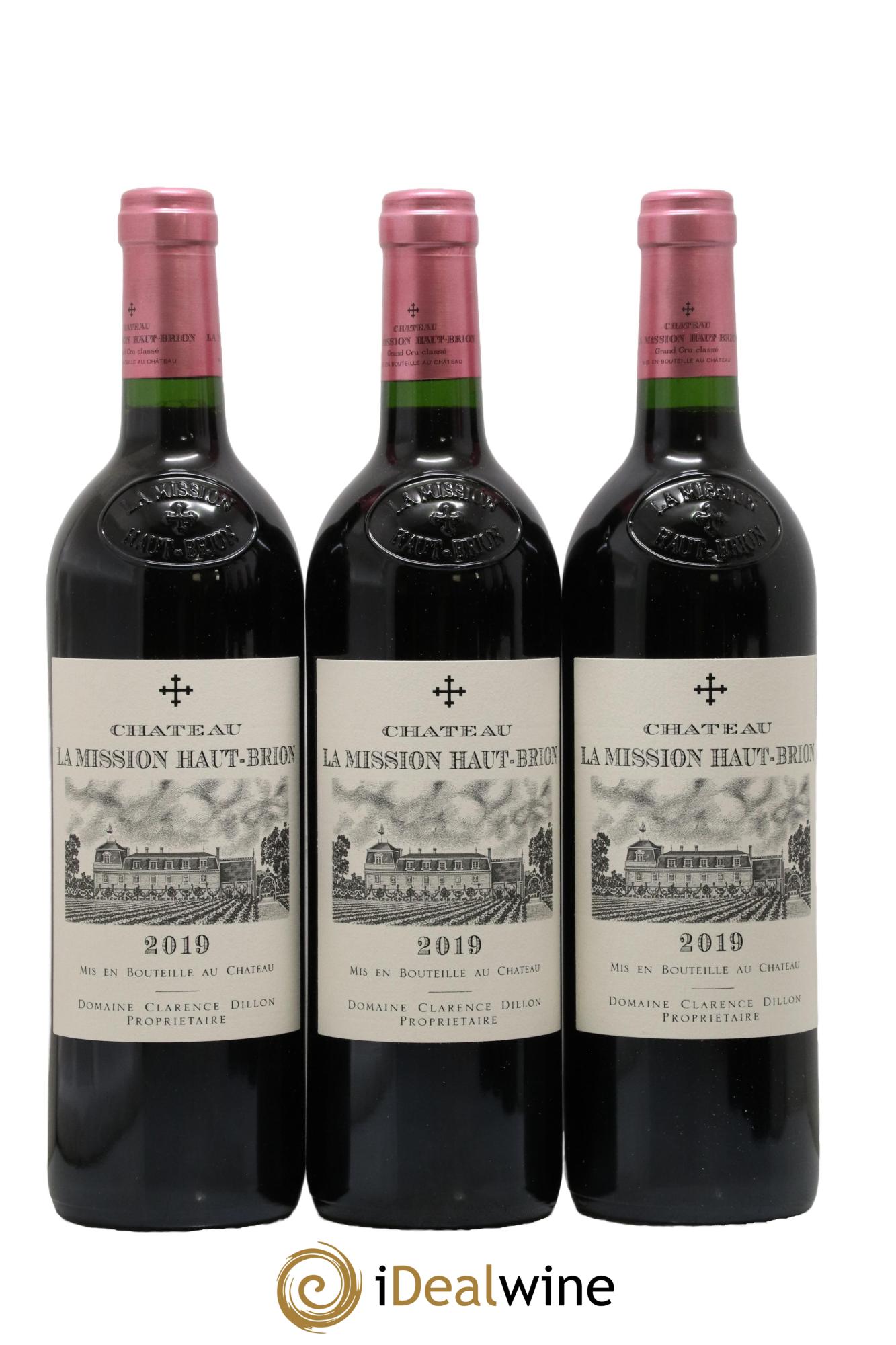 Château la Mission Haut-Brion Cru Classé de Graves  2019 - Lot of 6 bottles - 3