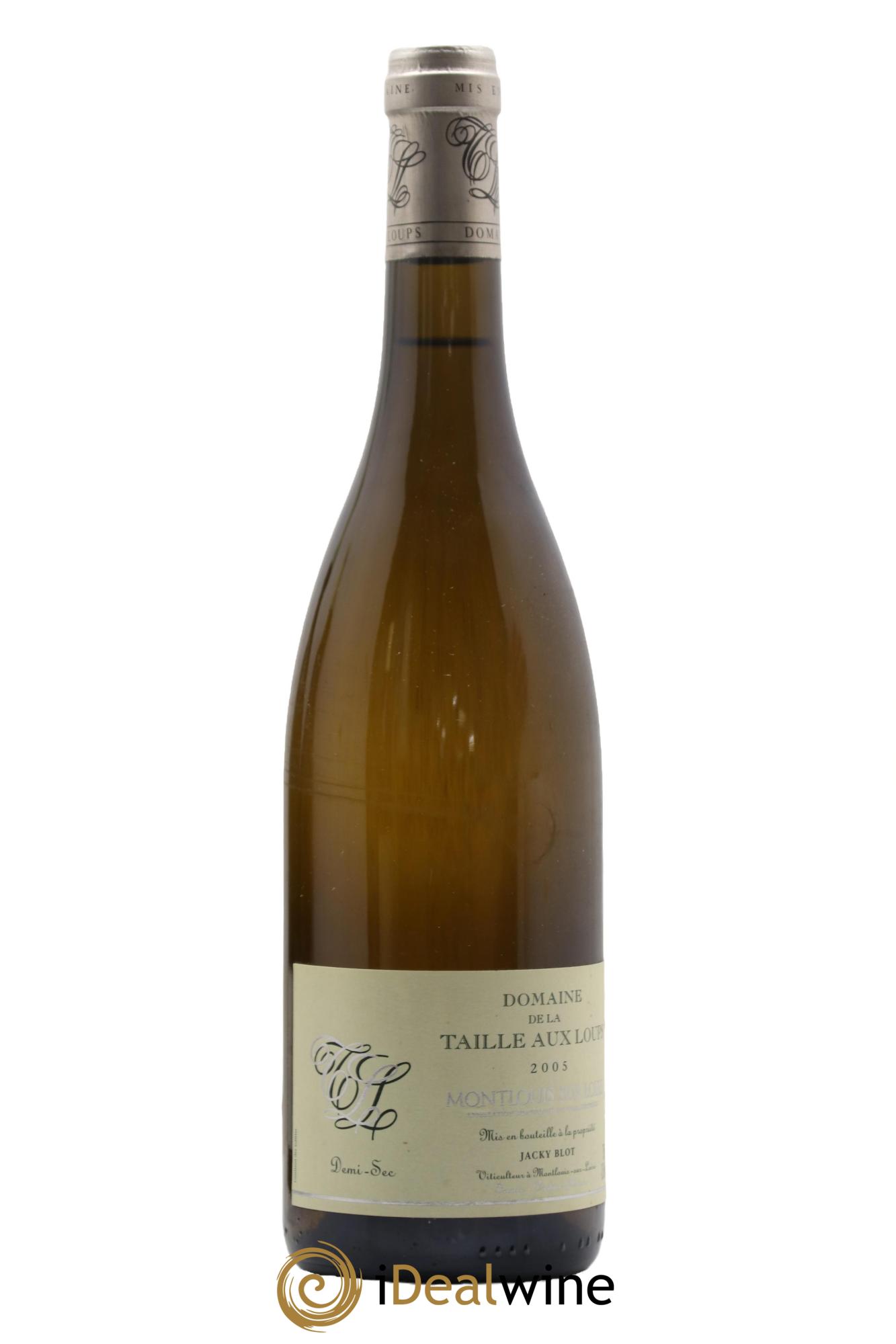 Montlouis-sur-Loire Demi-Sec La Taille aux Loups - Jacky Blot 2005 - Lot de 1 bouteille - 0