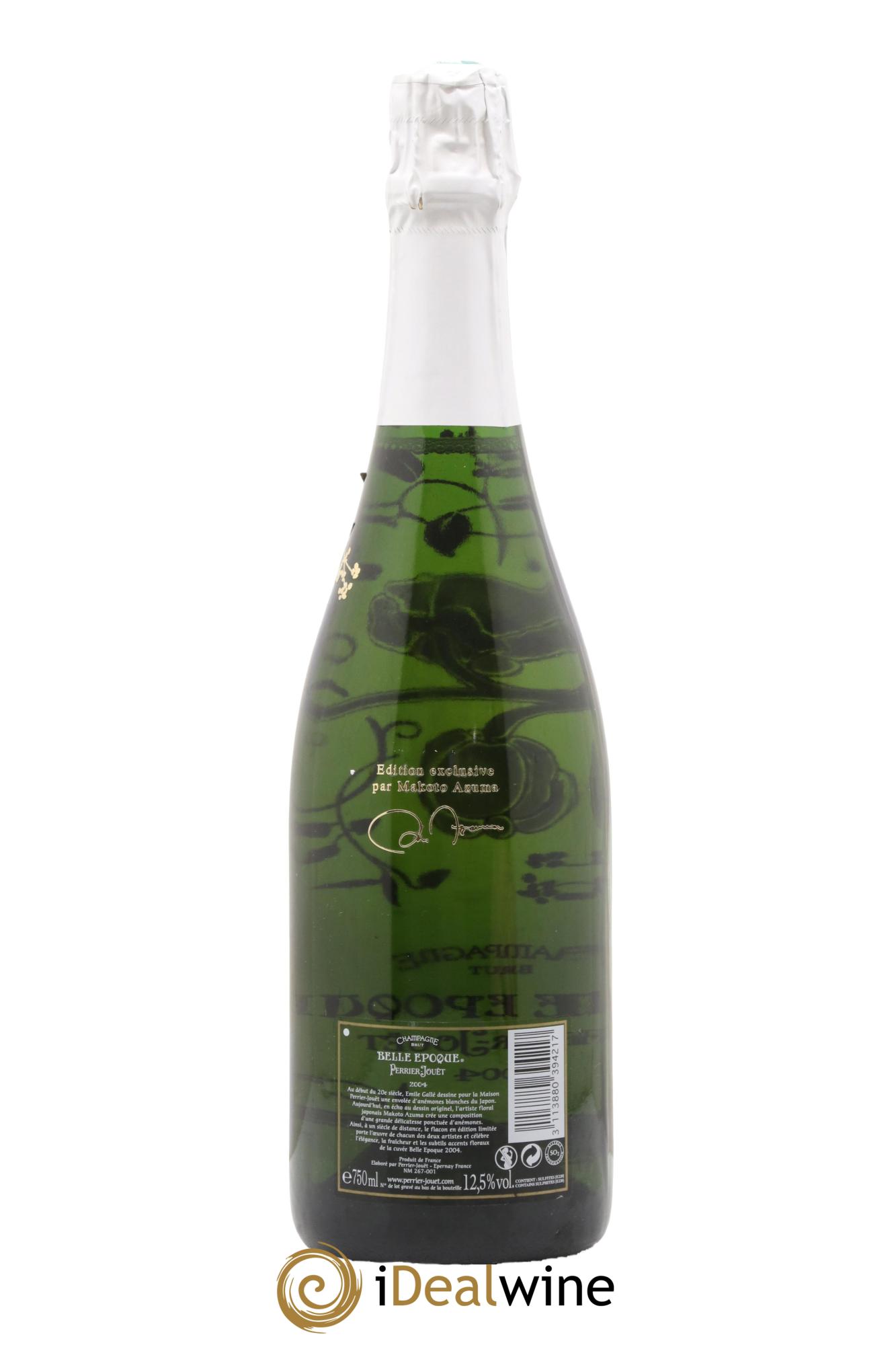 Cuvée Belle Epoque Brut Perrier-Jouët Makoto Azuma 2004 - Lot of 1 bottle - 1