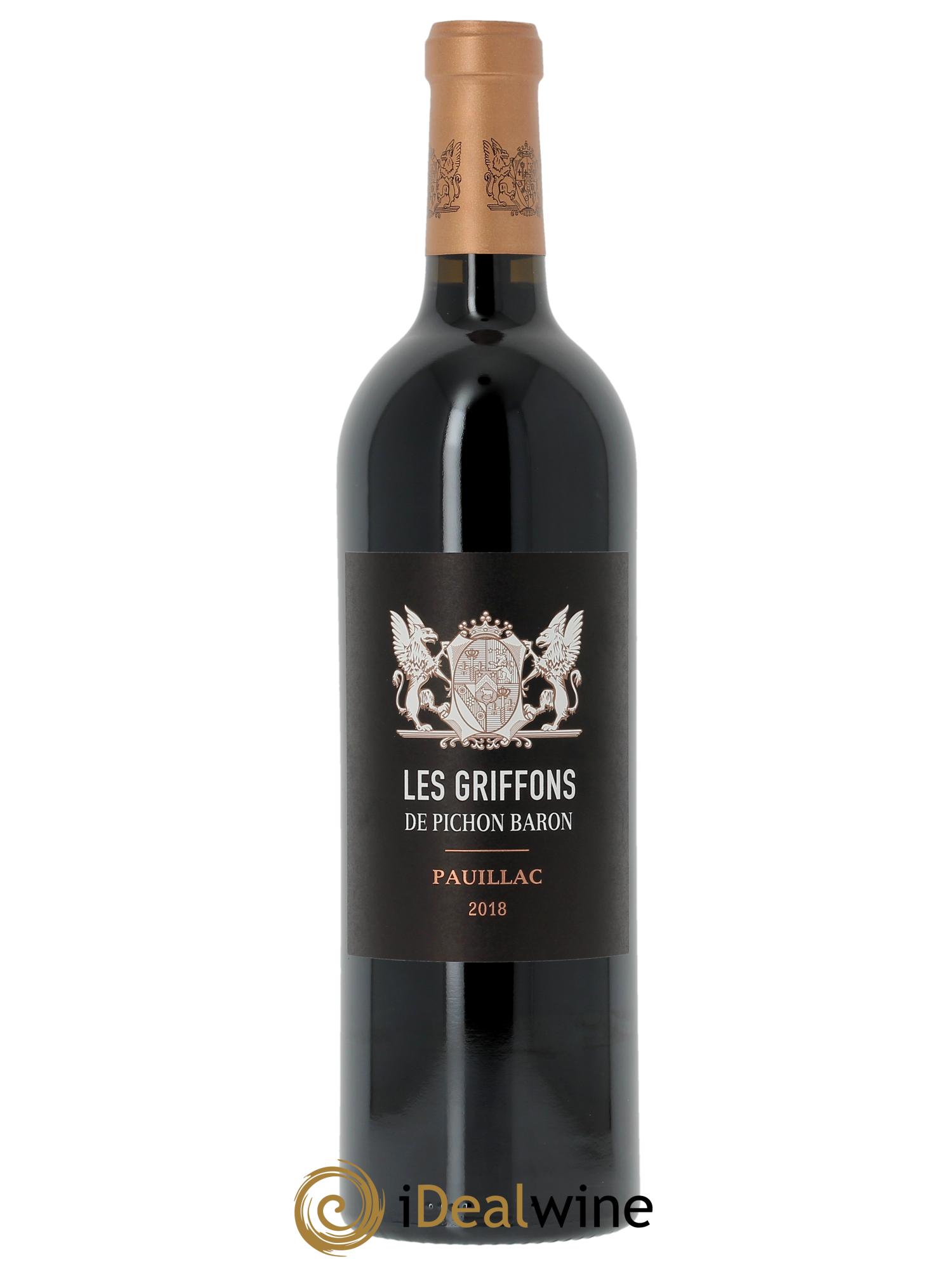 Les Griffons de Pichon Baron (CBO à partir de 6 bts) 2018 - Lot de 1 bouteille - 0