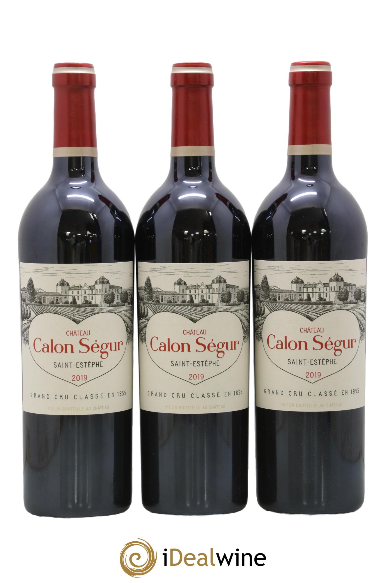 Château Calon Ségur 3ème Grand Cru Classé 2019 - Posten von 6 Flaschen - 2